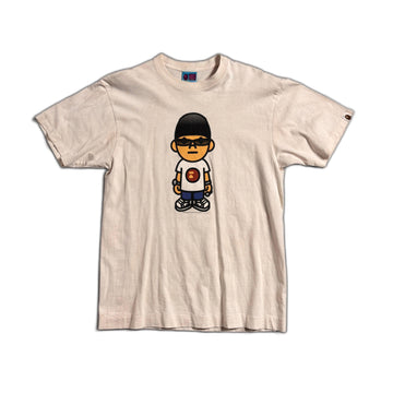 White A Bathing Ape (BAPE) Nigo Tee -L