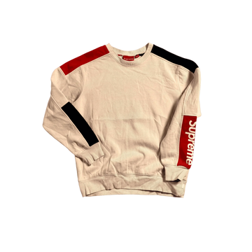 White Supreme Sweatshirt - L