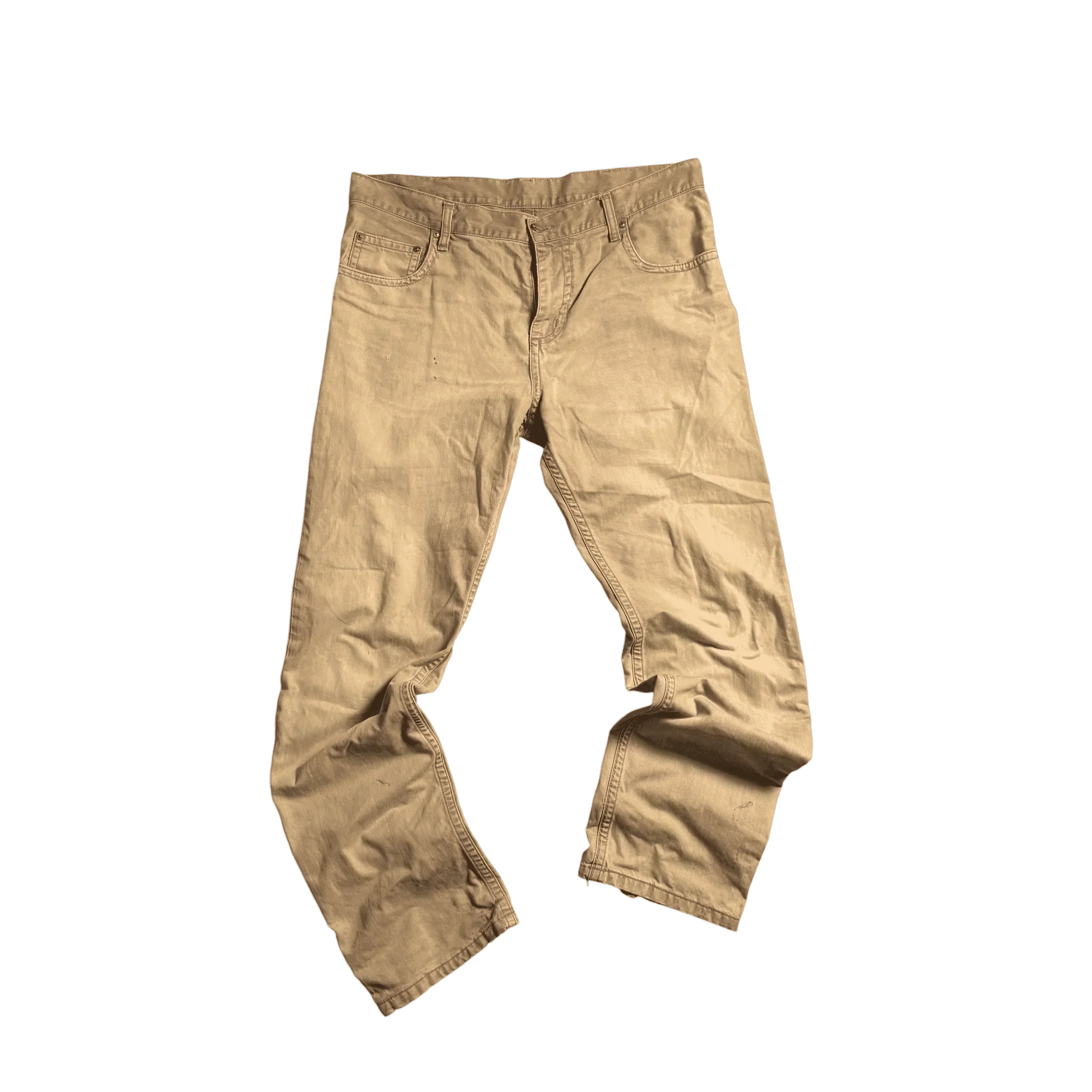 Beige Carhartt Bottoms - 34 x 34