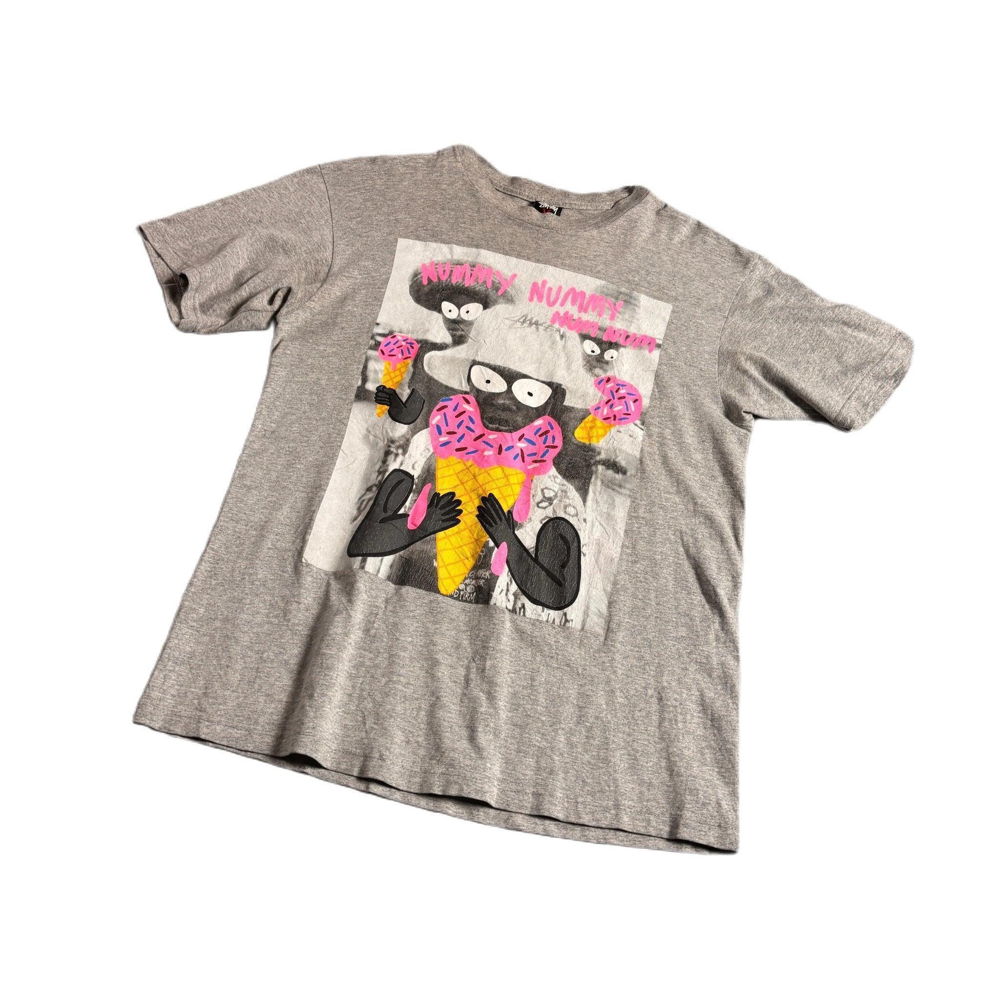 Grey Stussy Tee - M