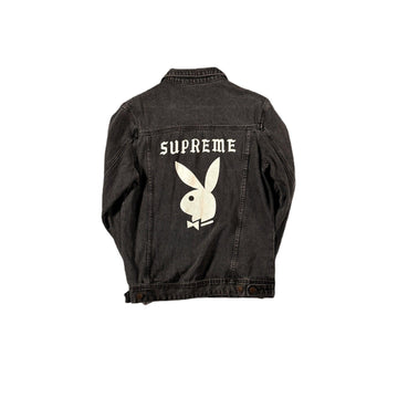 Black Supreme x Playboy Denim Jacket - M