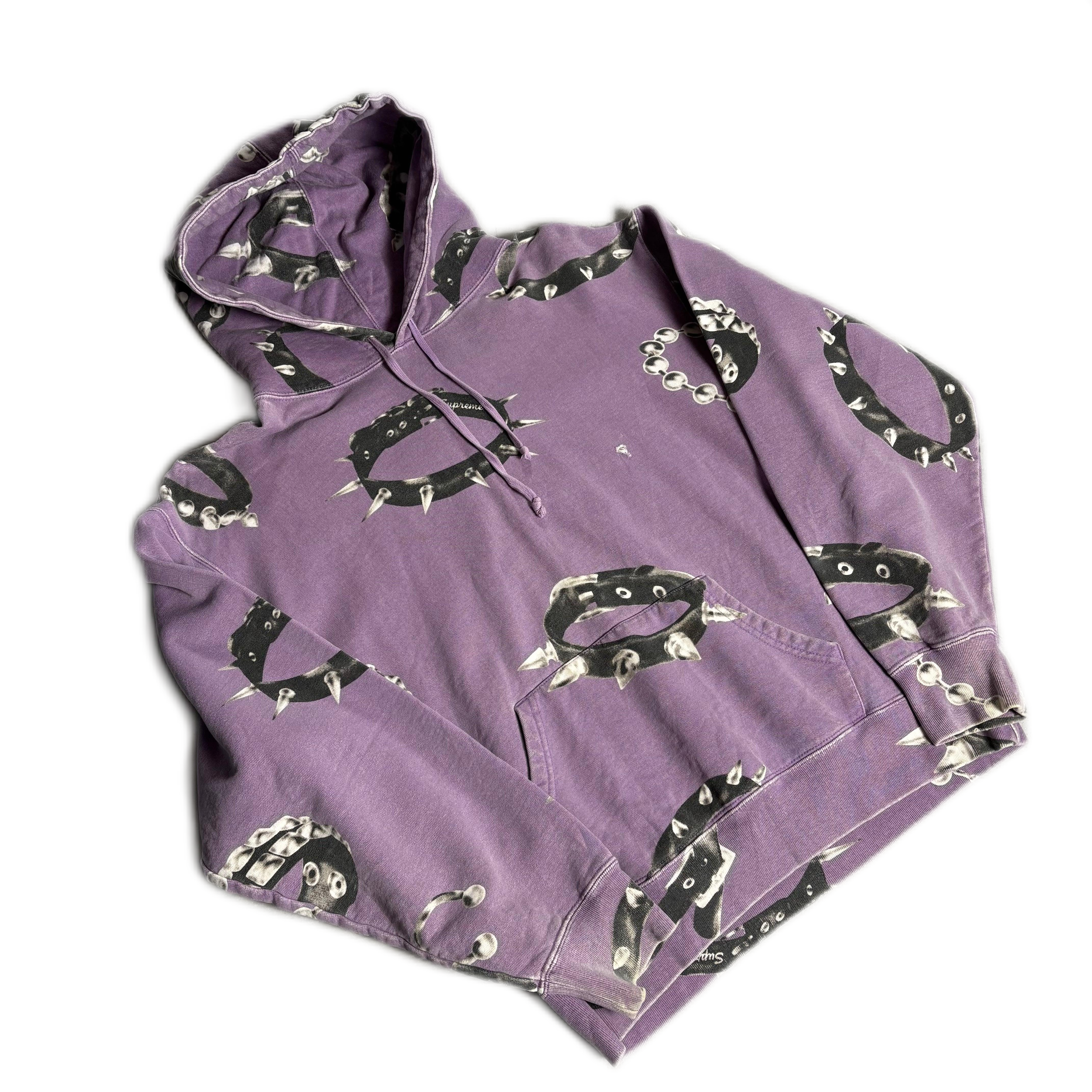 Purple Supreme Hoodie - S