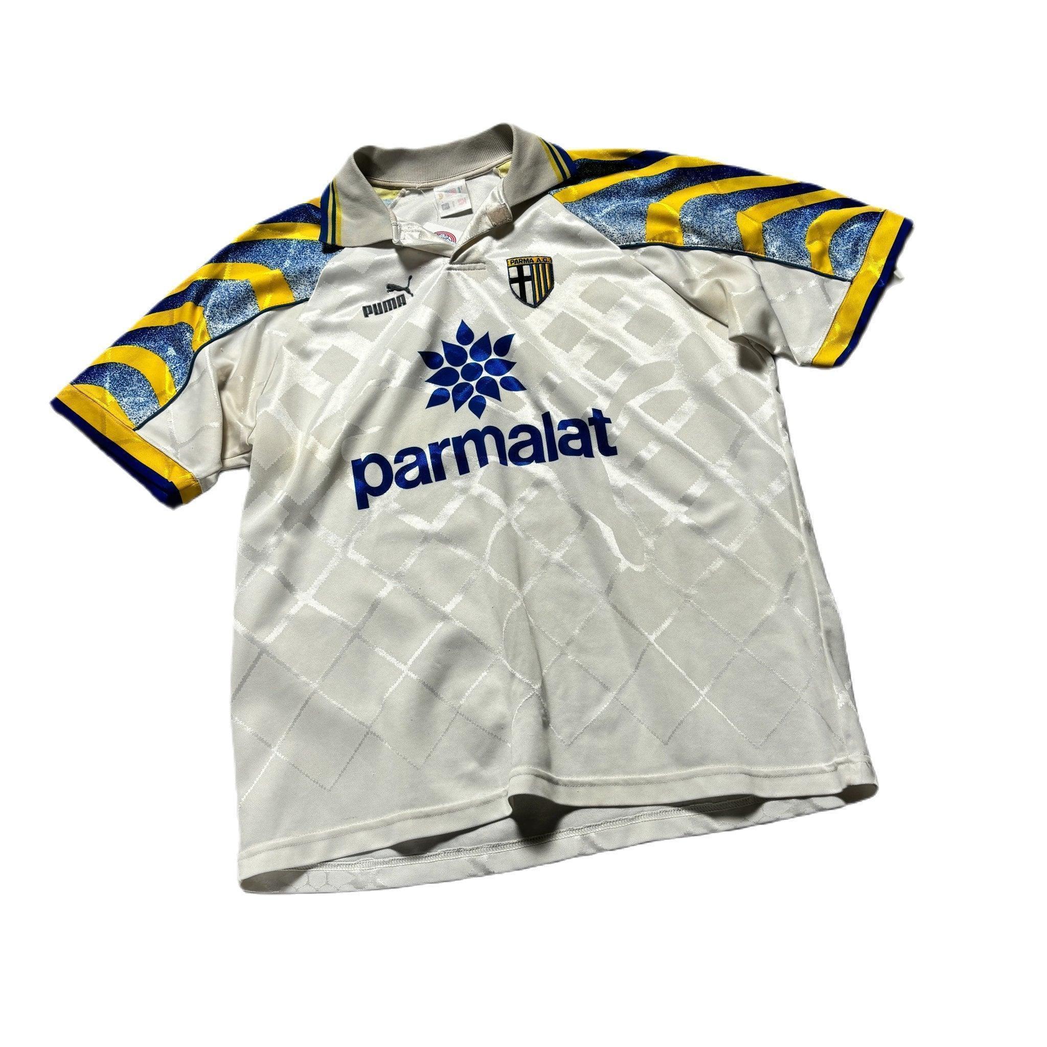 1995 - 97 Parma Home Shirt - L