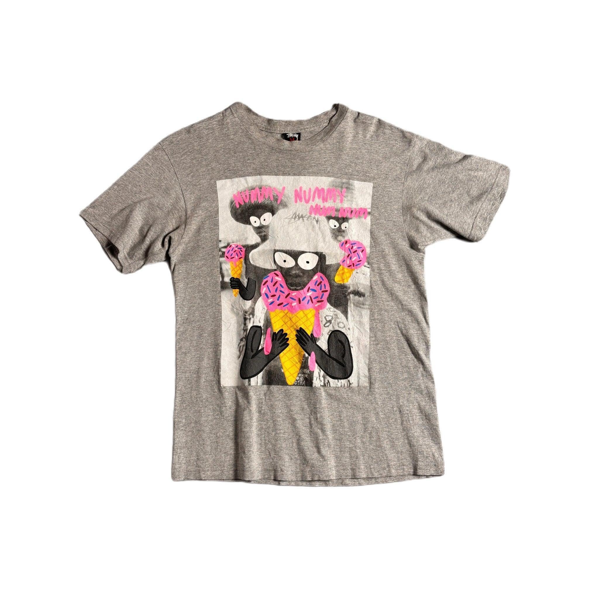 Grey Stussy Tee - M