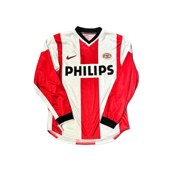 1998 - 99 PSV Long Sleeve Home Shirt - S