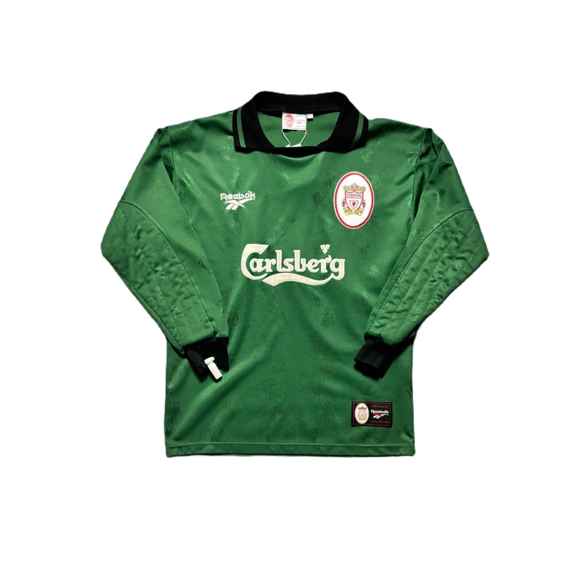 1996 - 98 Liverpool Goalkeeper Shirt - M