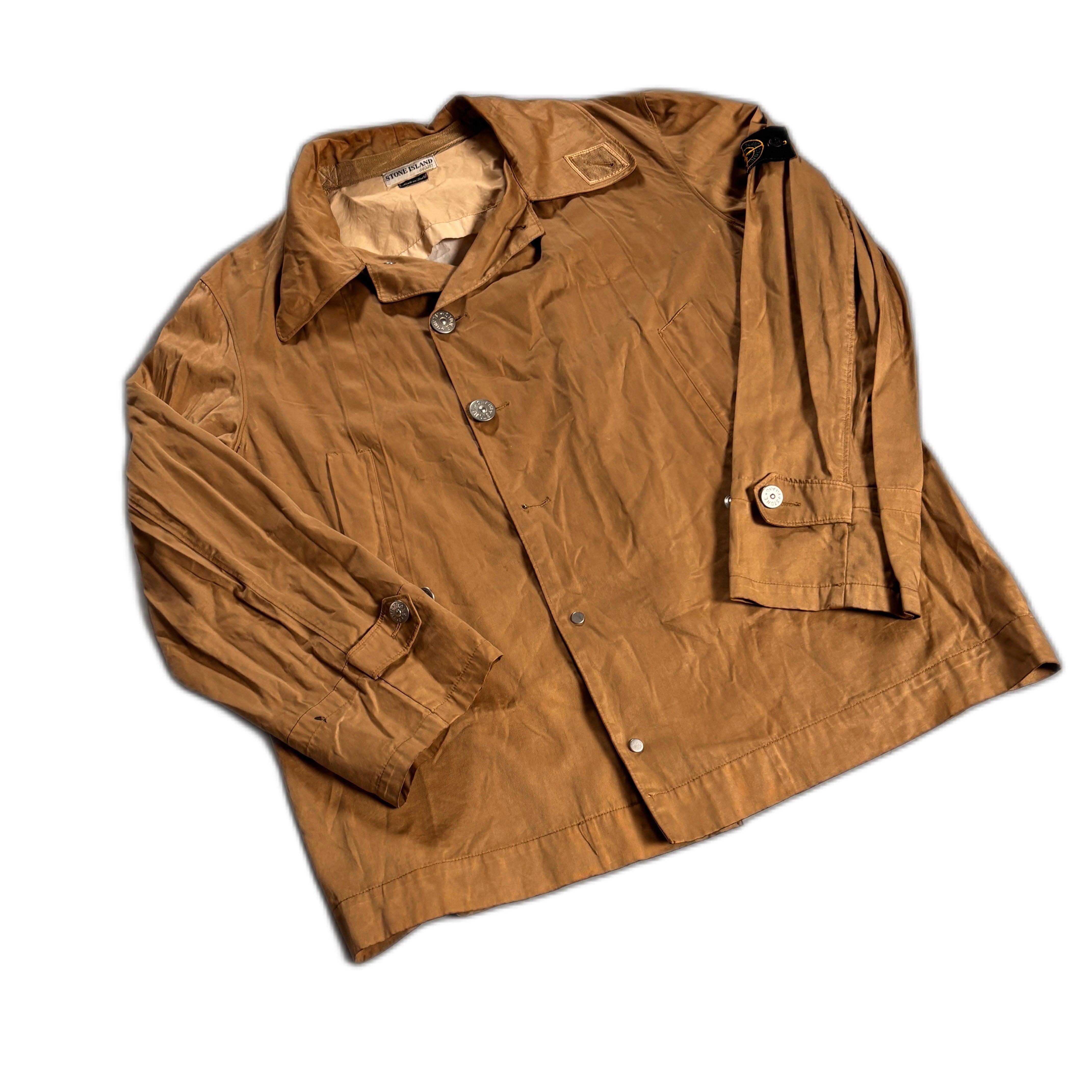Vintage Beige Stone Island Jacket - XL