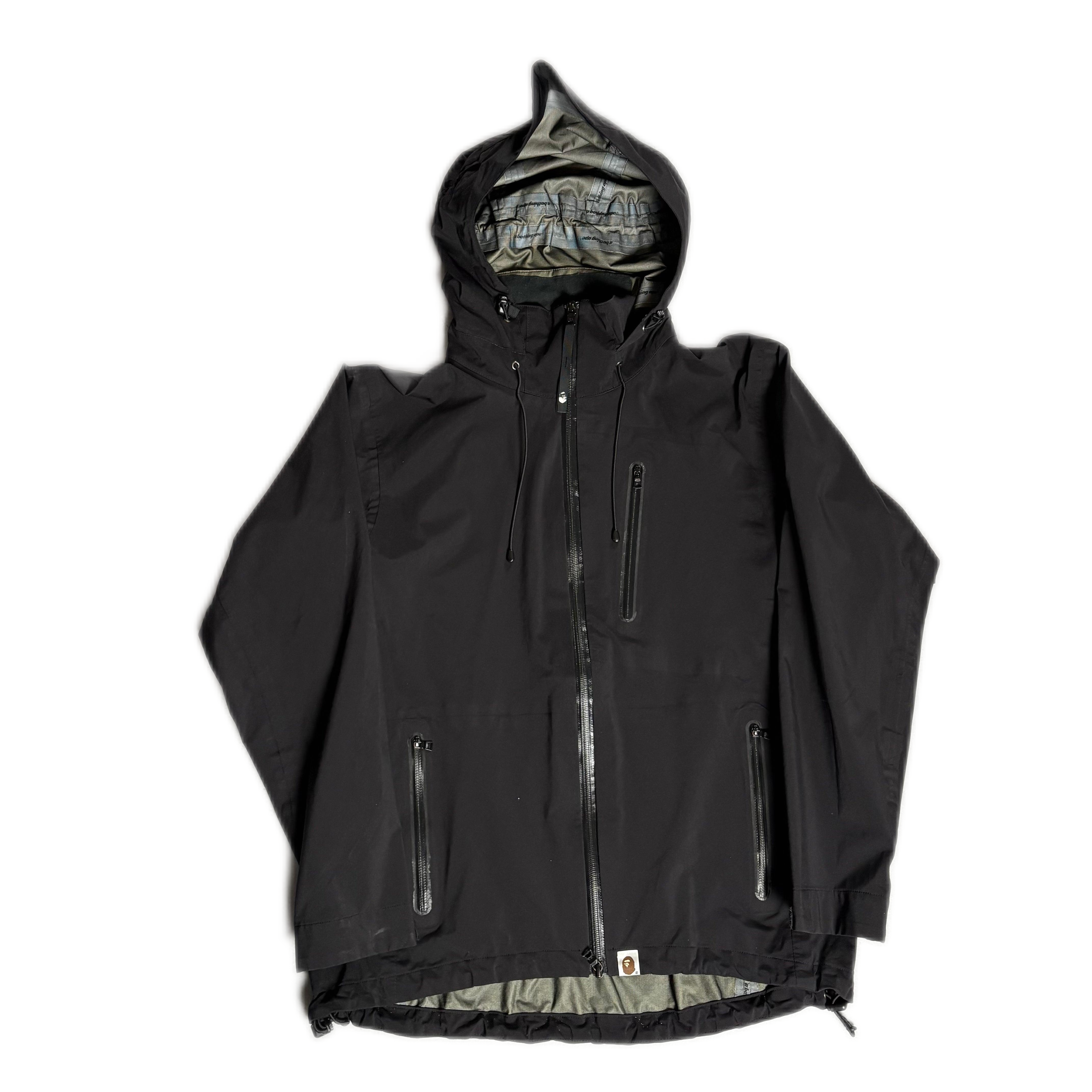 Black A Bathing Ape (BAPE) Gore-Tex Jacket - M