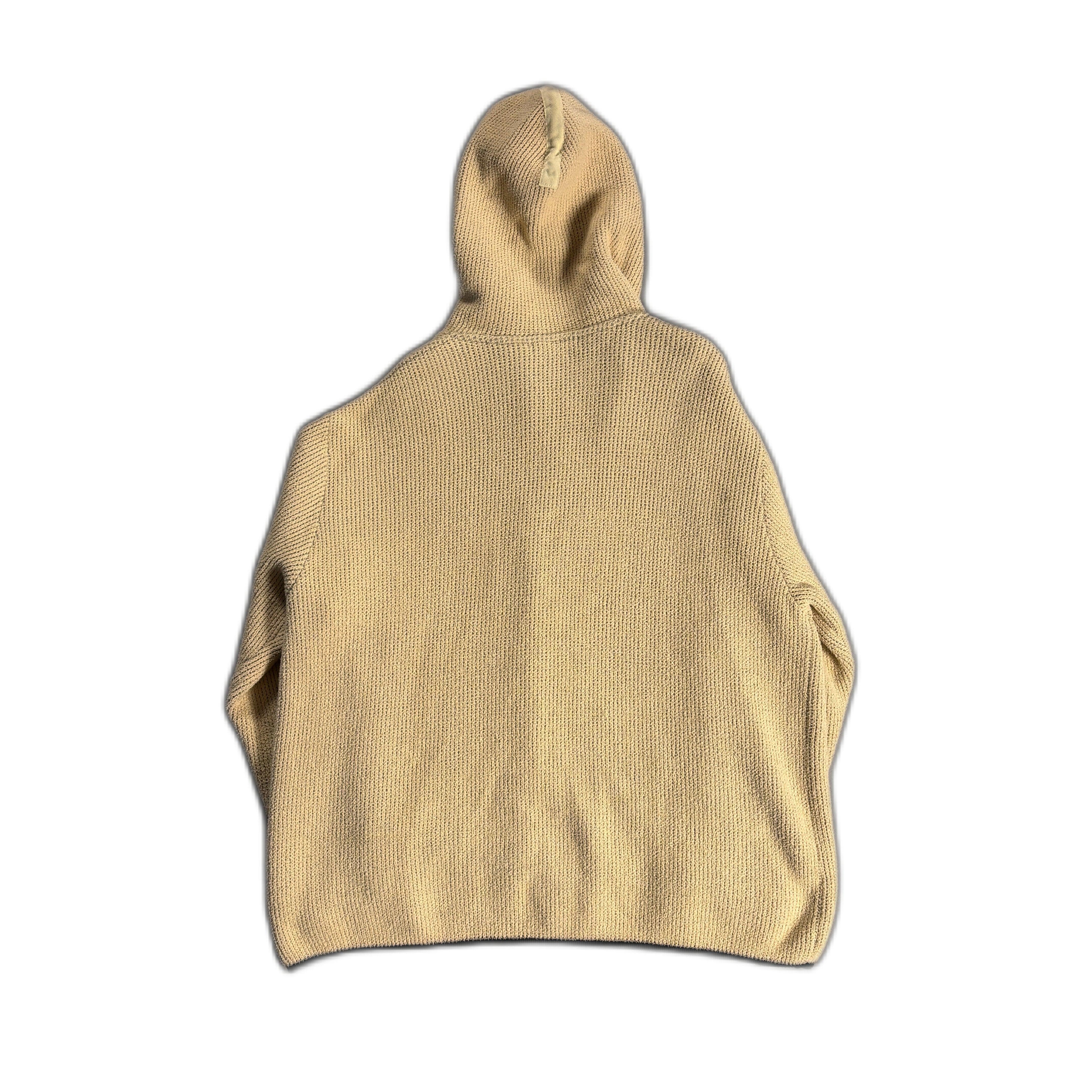 Beige Stone Island Knitted Jacket - XL
