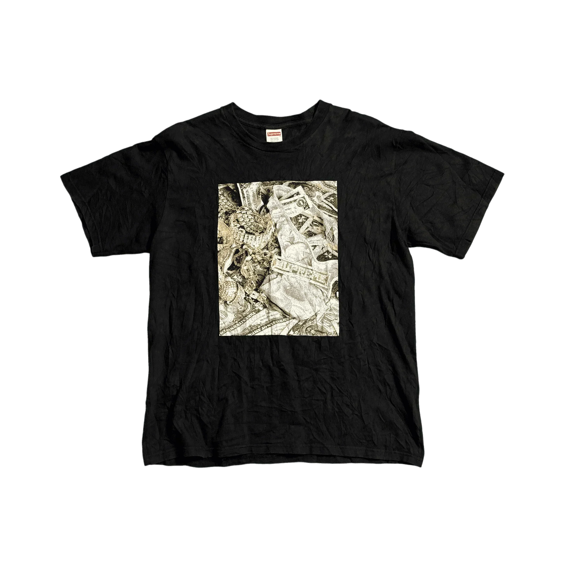 Black Supreme Tee - L