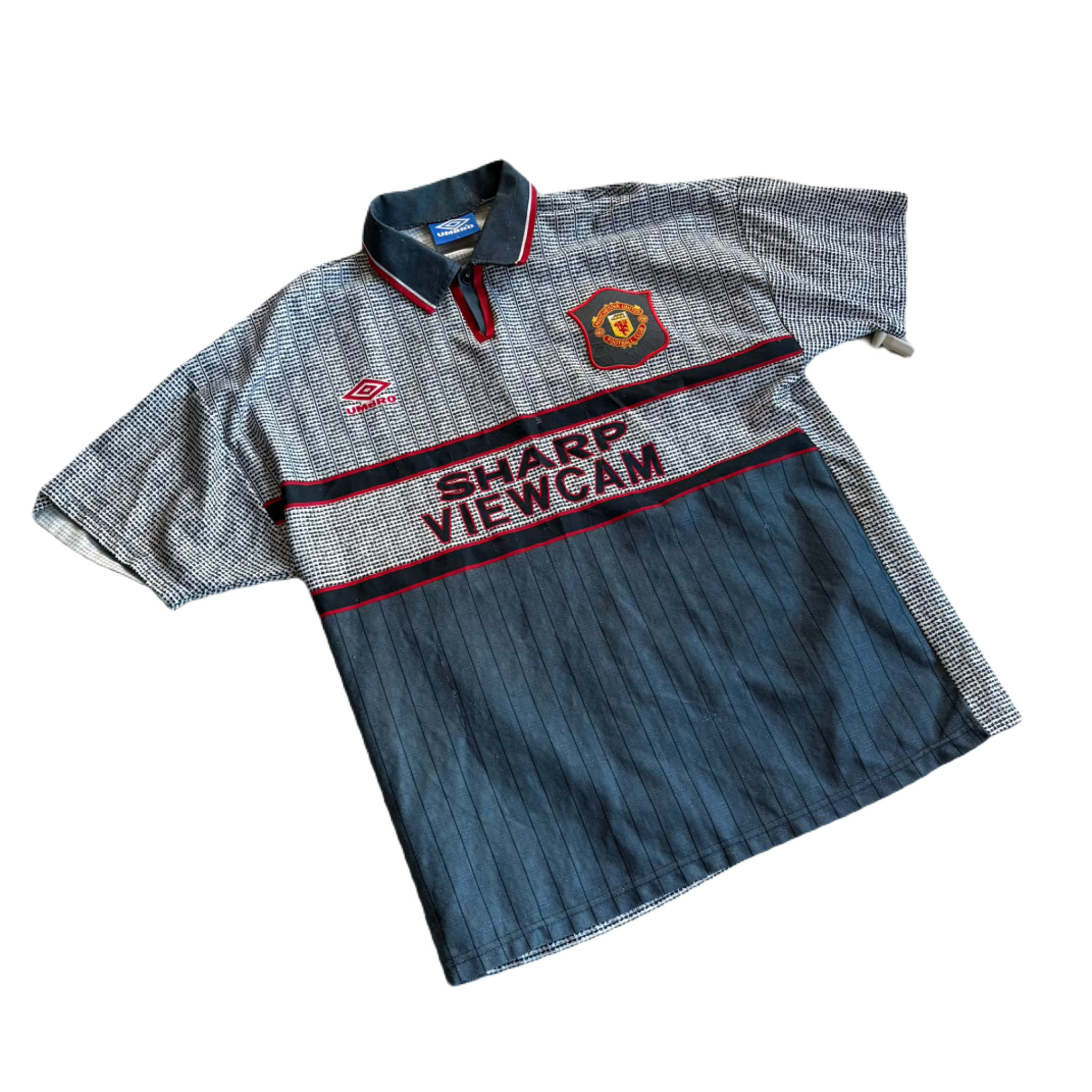 1995 Manchester United Away Shirt - L
