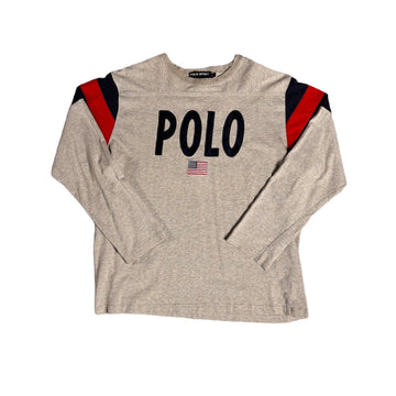 Vintage Grey Ralph Lauren Polo Sport Sweatshirt - L