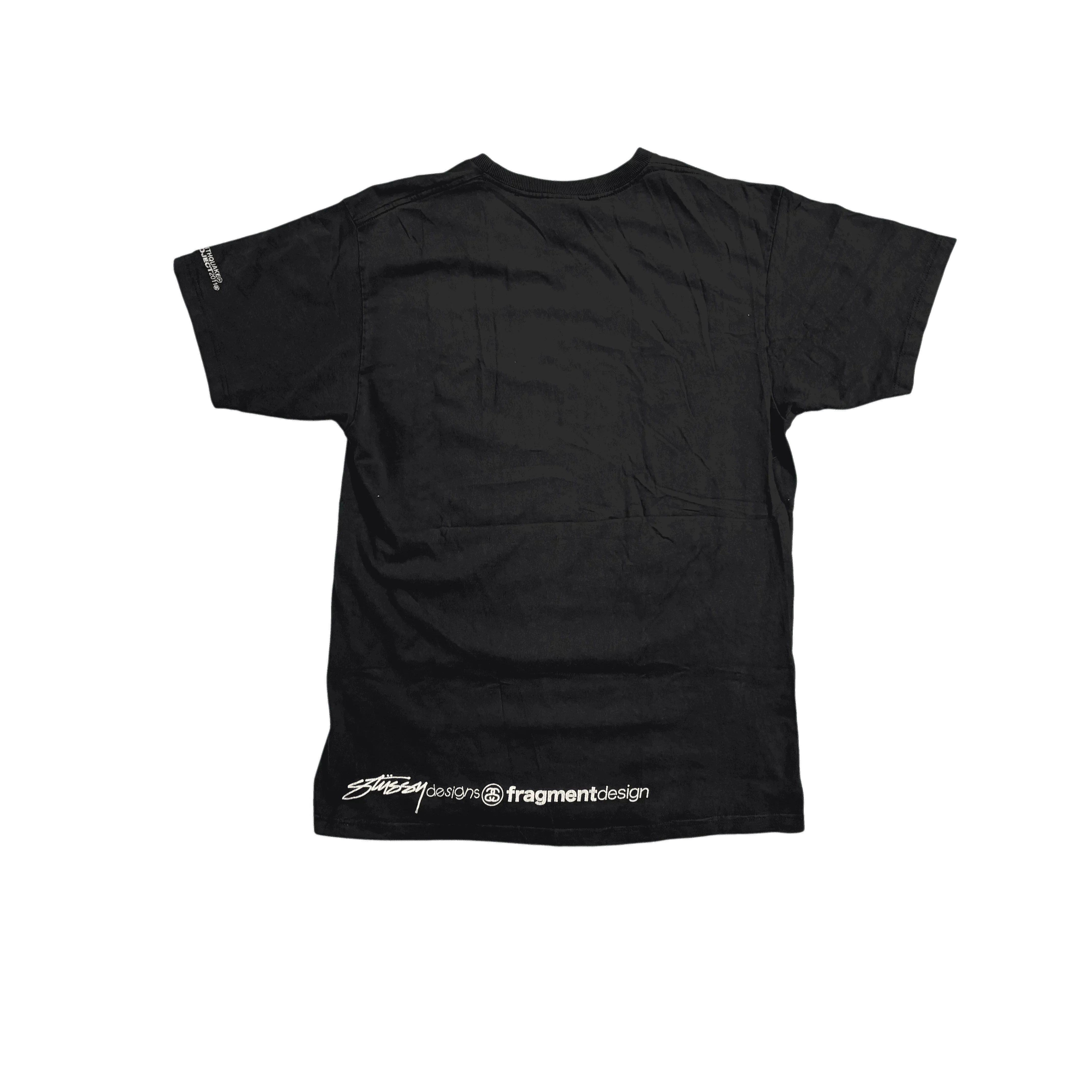 Black Stussy x Fragment Tee - L