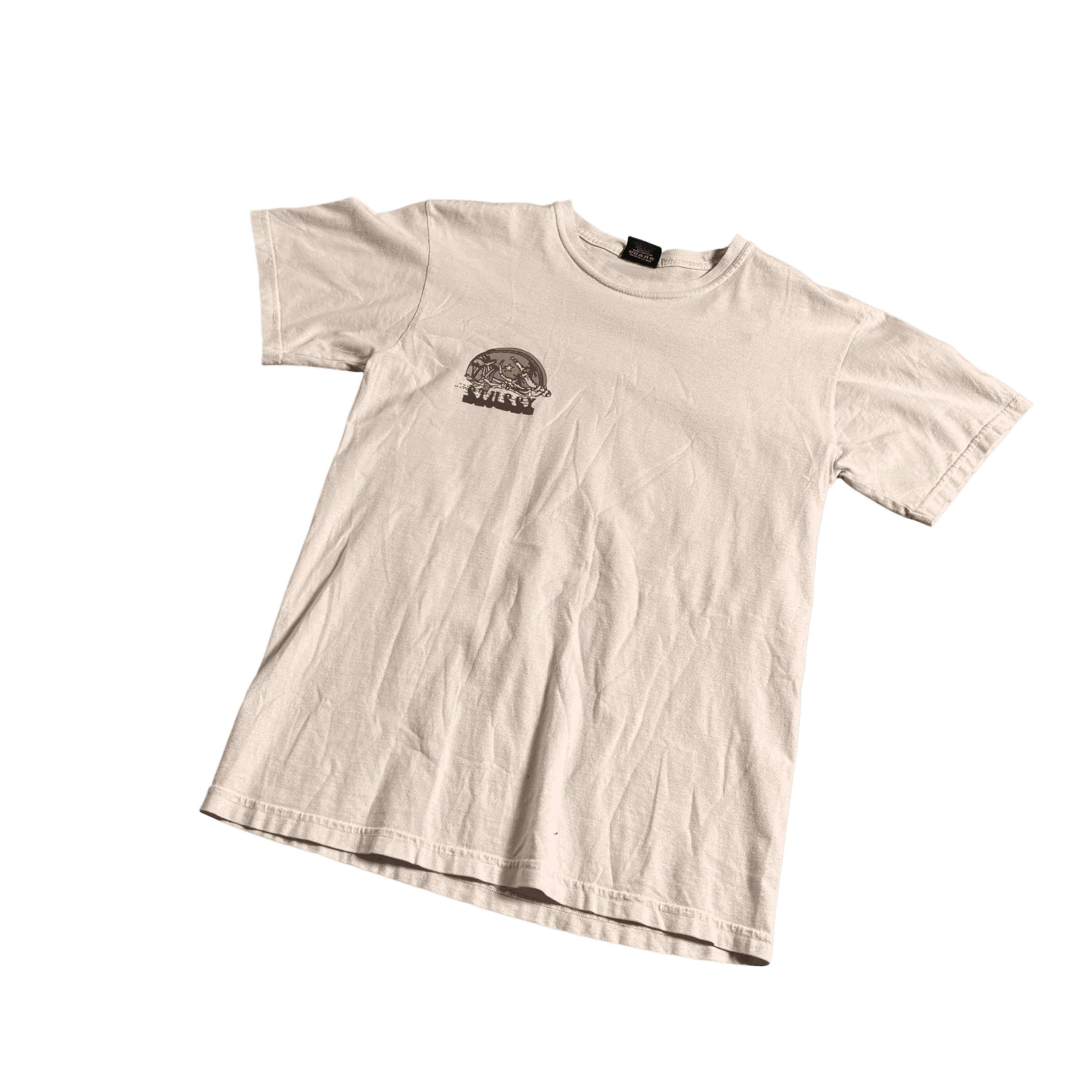White Stussy Tee - S