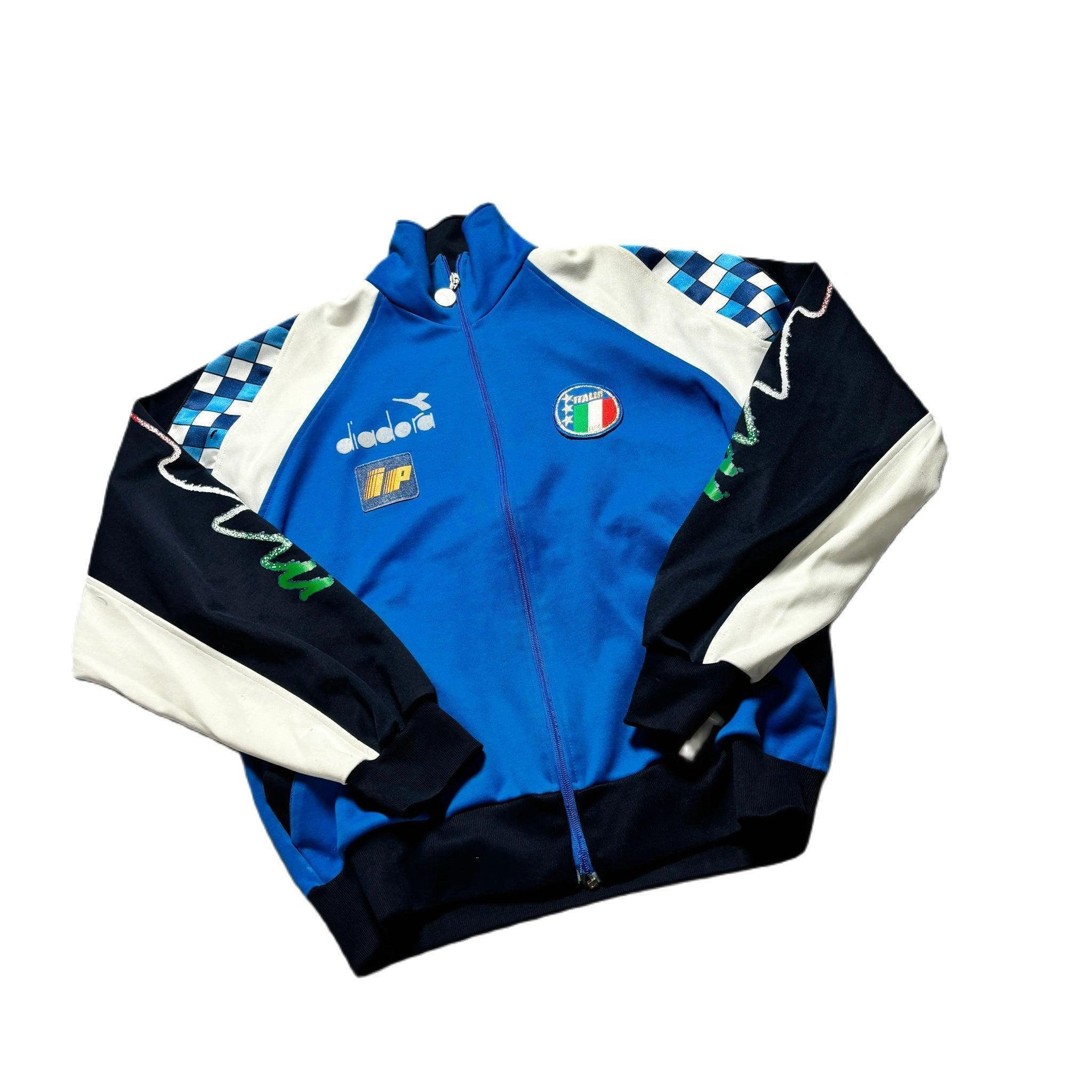 1990 - 91 Italy Track Jacket - L