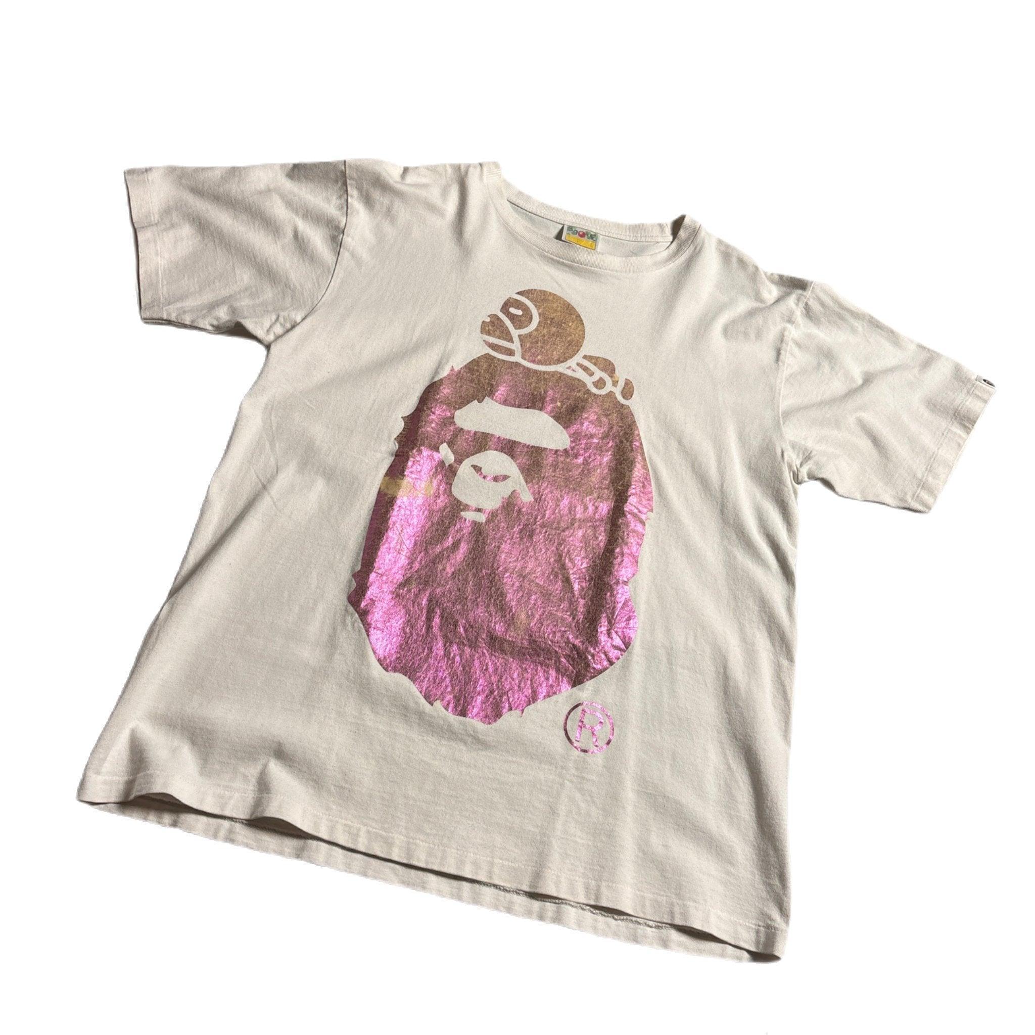 White A Bathing Ape (BAPE) Tee - L