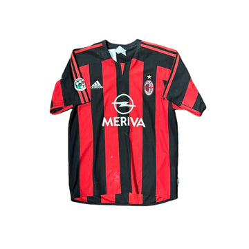 2003 - 04 AC Milan Home 'Shevchenko' Shirt - S