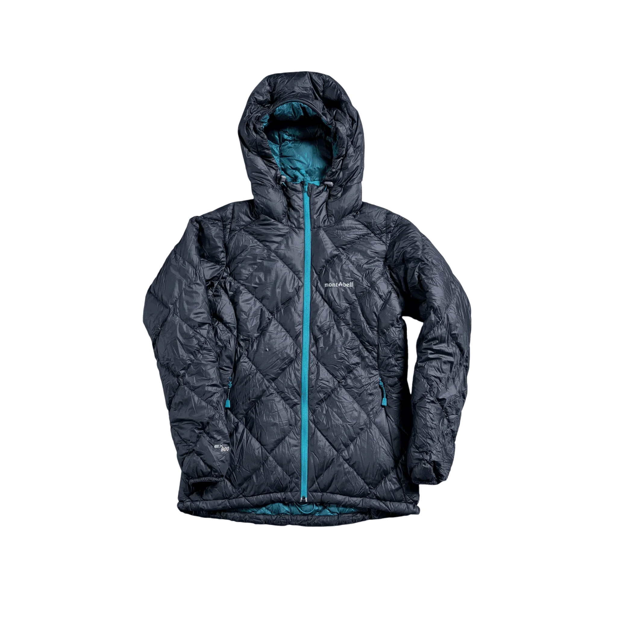 Blue Montbell Puffer Coat - M