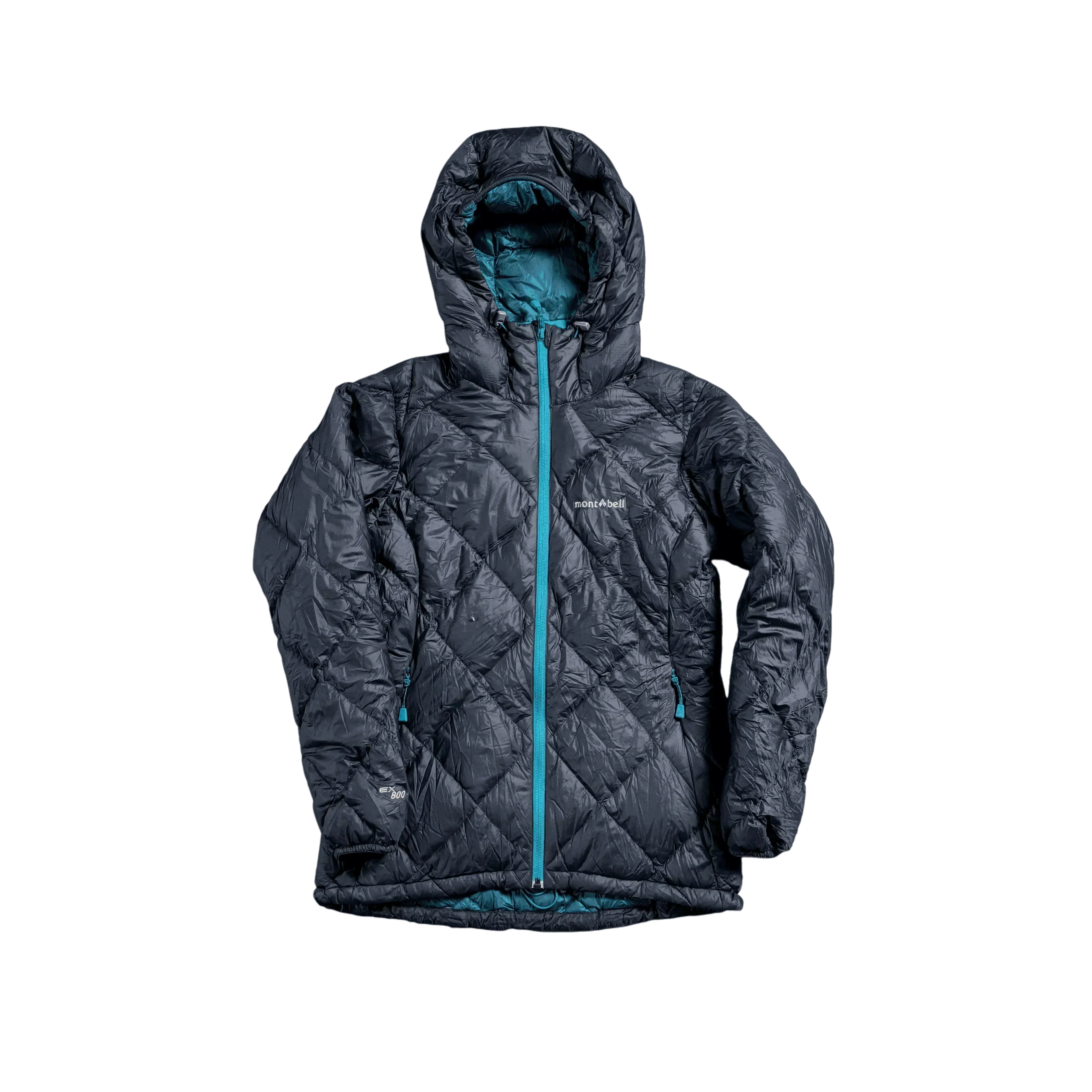 Blue Montbell Puffer Coat - M