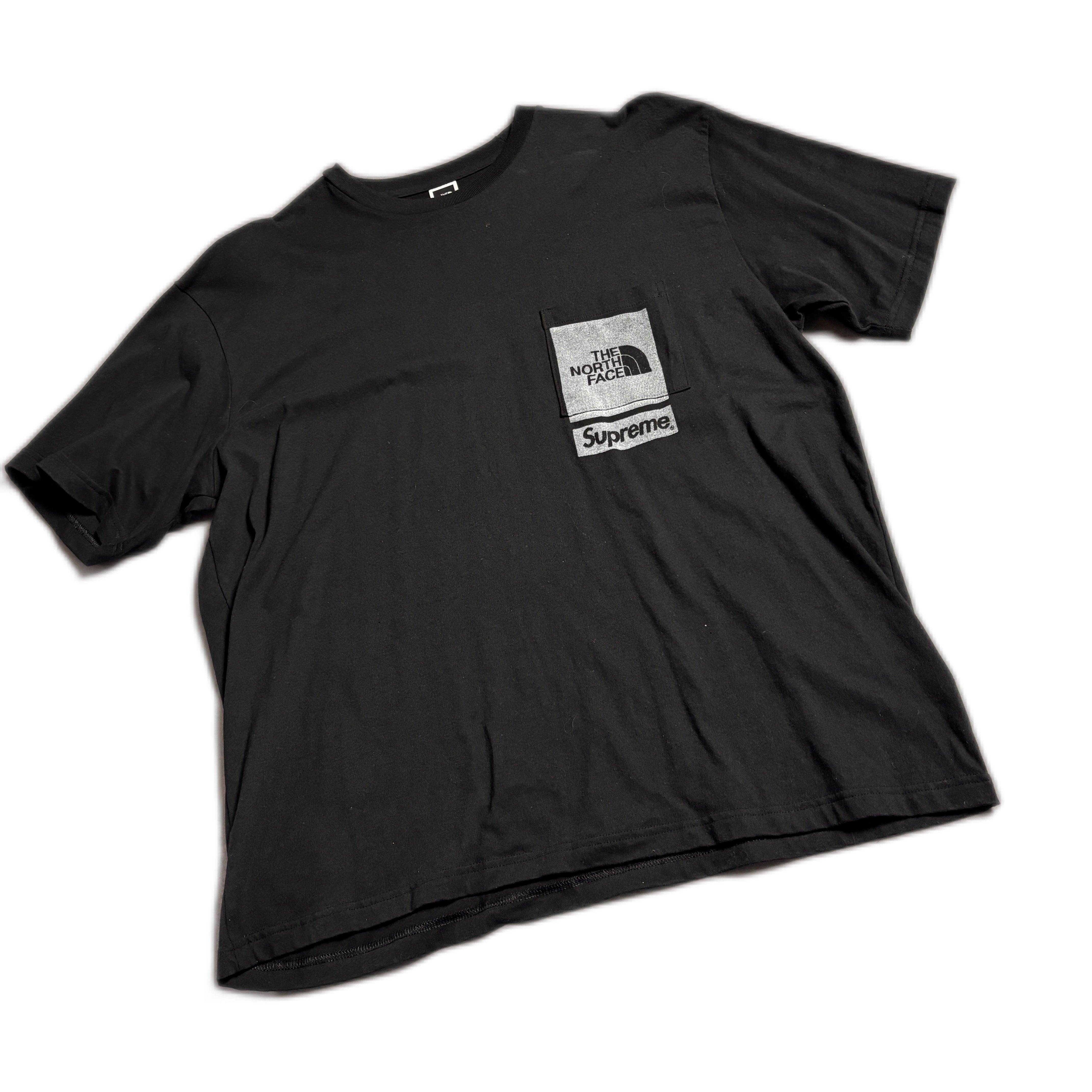 Black Supreme x The North Face (TNF) Tee - L
