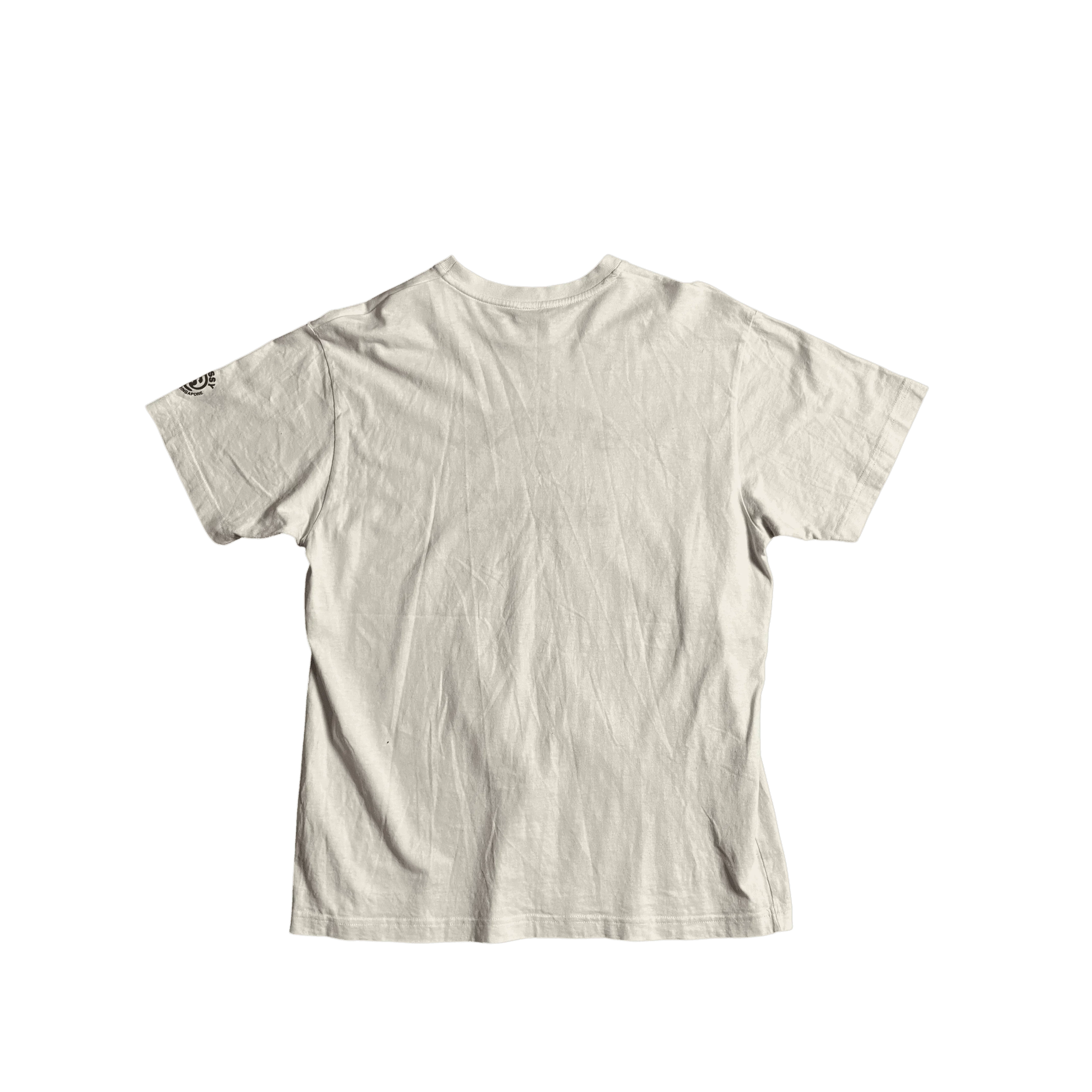 White Stussy Tee - L