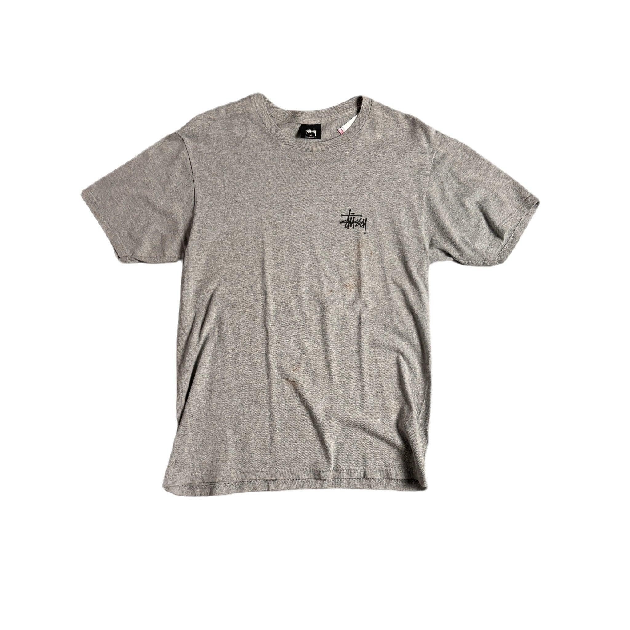Grey Stussy Tee - M