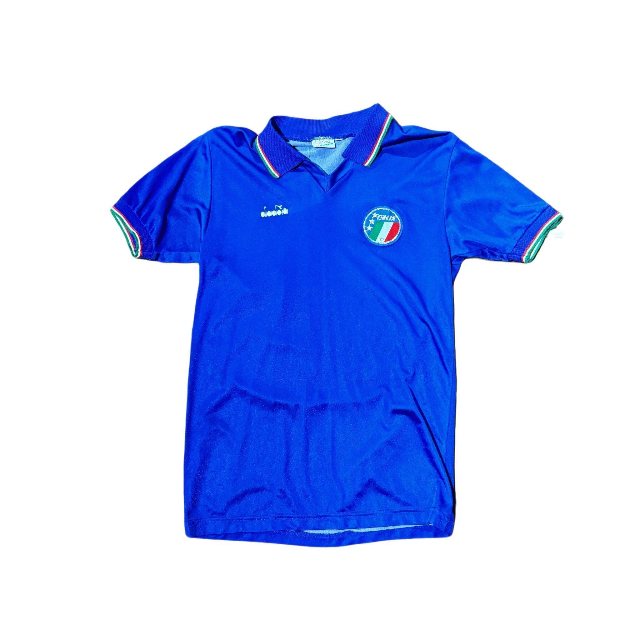 1986 - 90 Italy Home Shirt - S