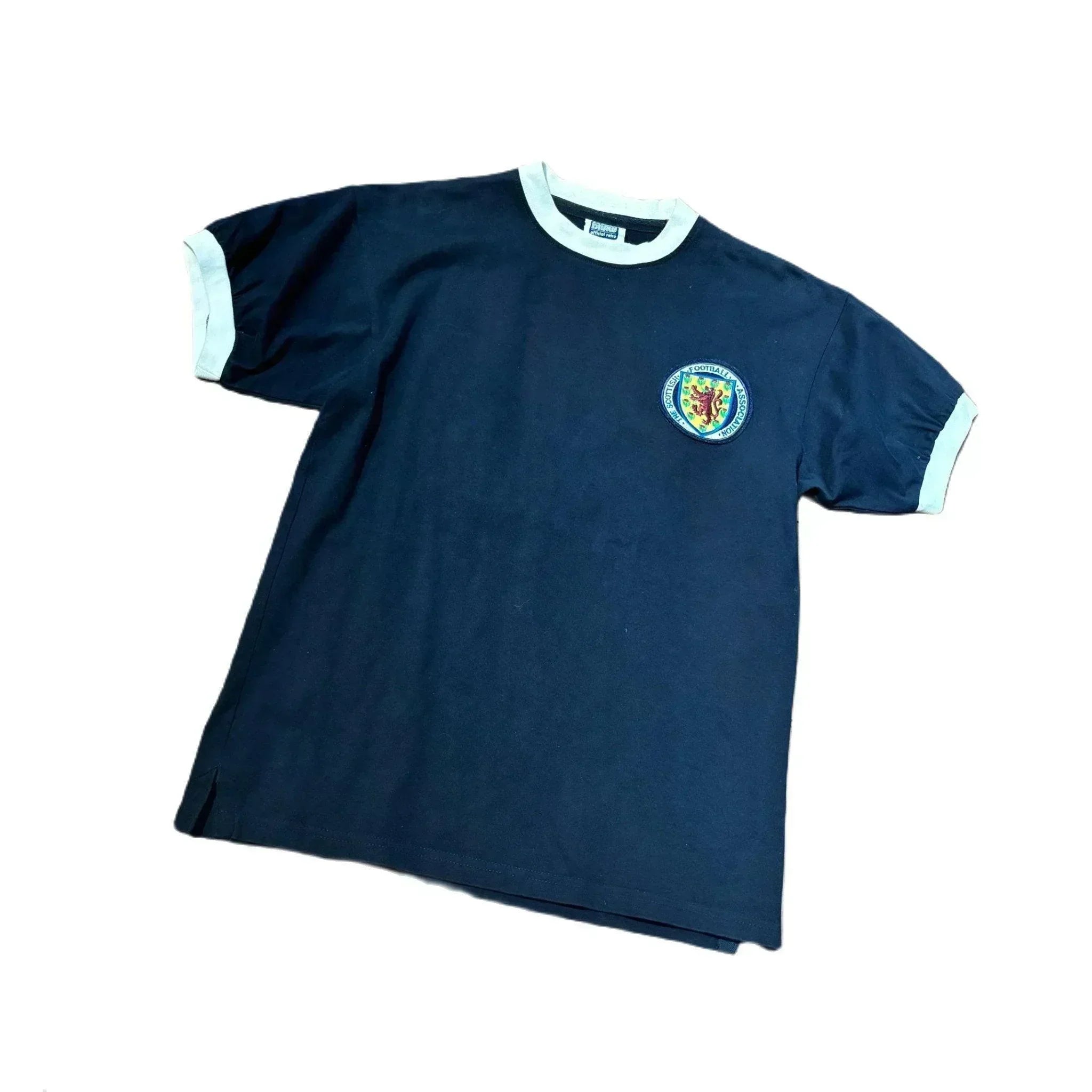 Navy Blue Scotland Score Draw Shirt - Small