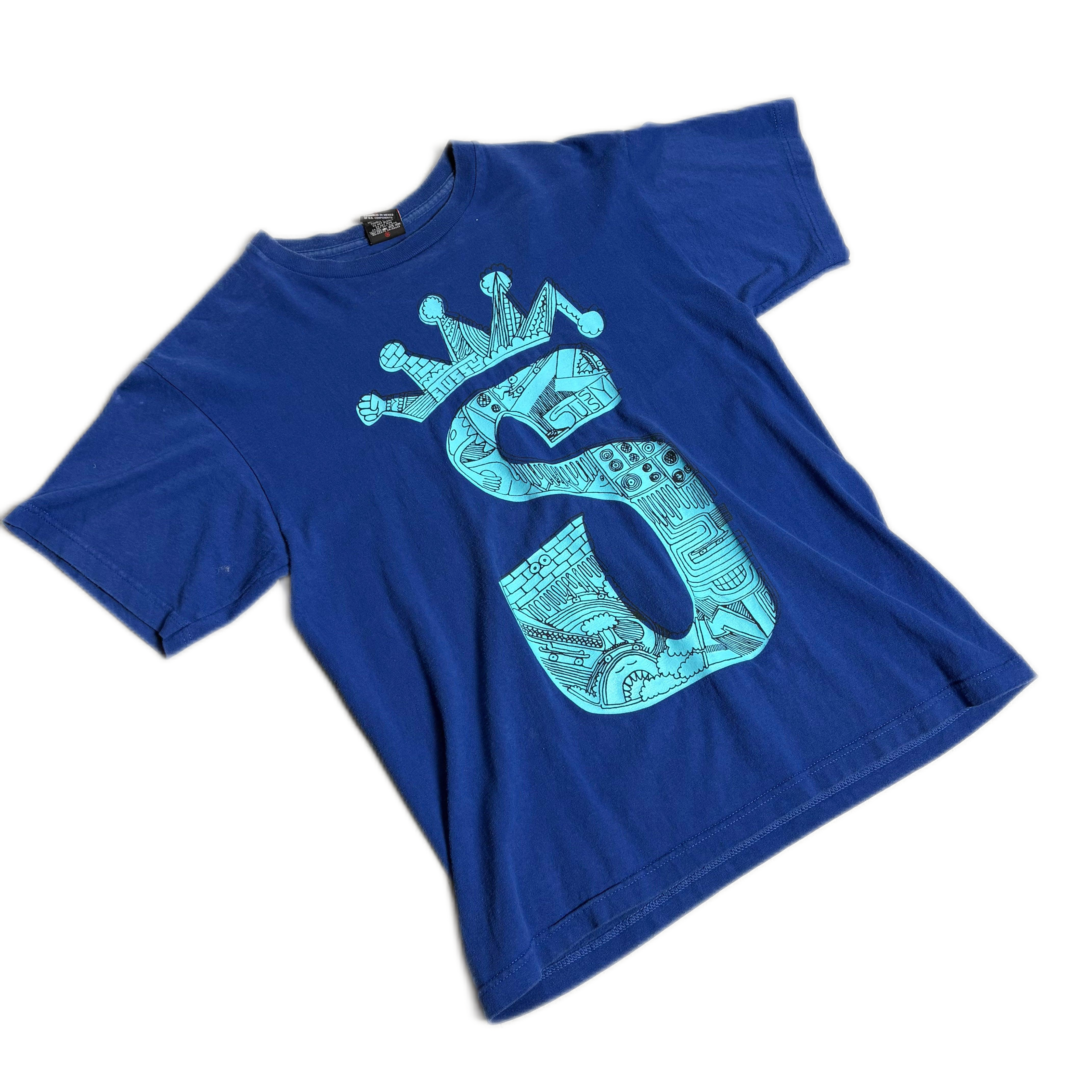 Blue Stussy Tee - M