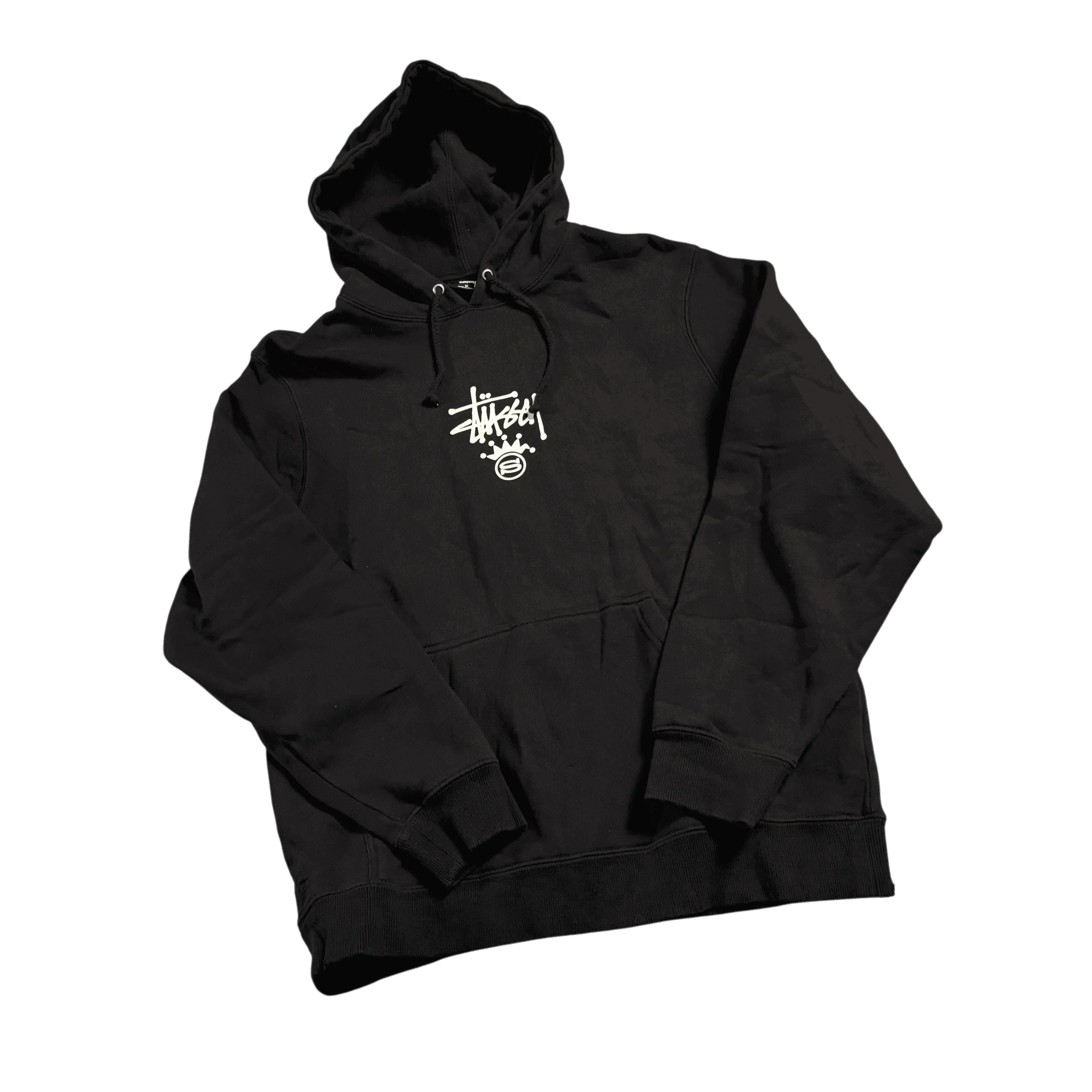 Black Stussy Hoodie - M