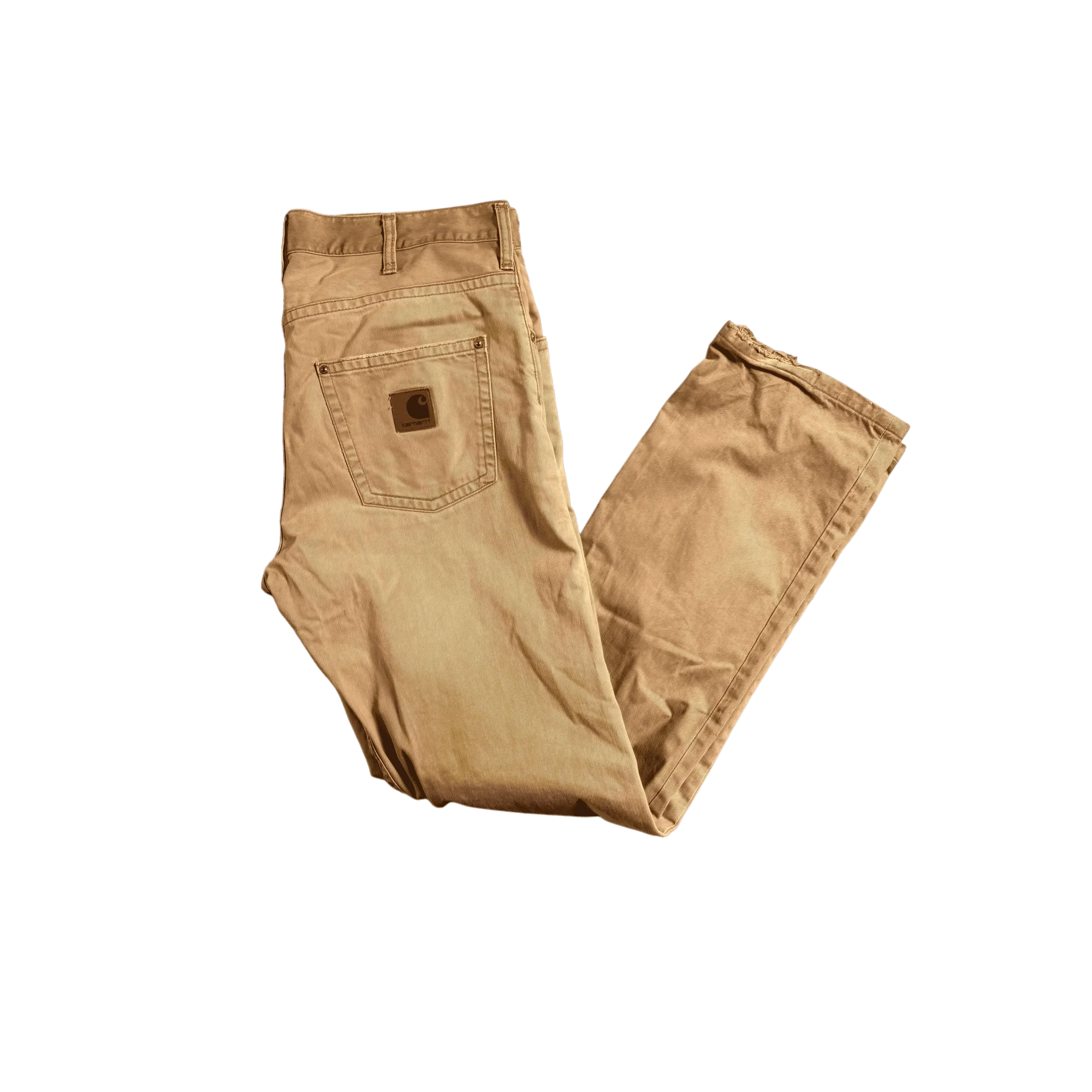 Beige Carhartt Bottoms - 34 x 34