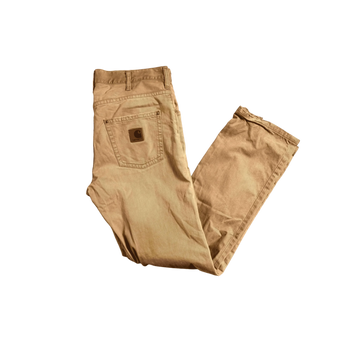 Beige Carhartt Bottoms - 34 x 34