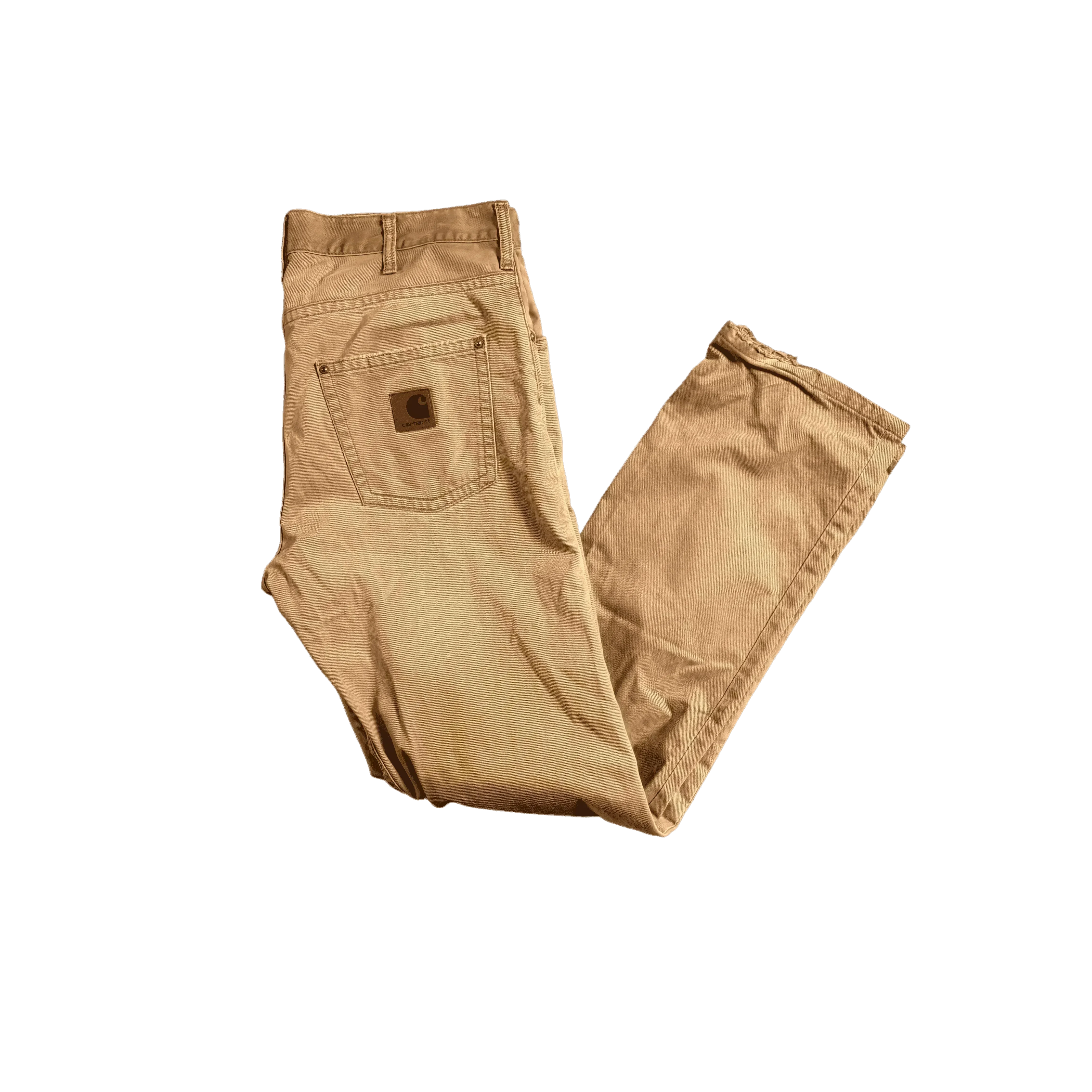 Beige Carhartt Bottoms - 34 x 34