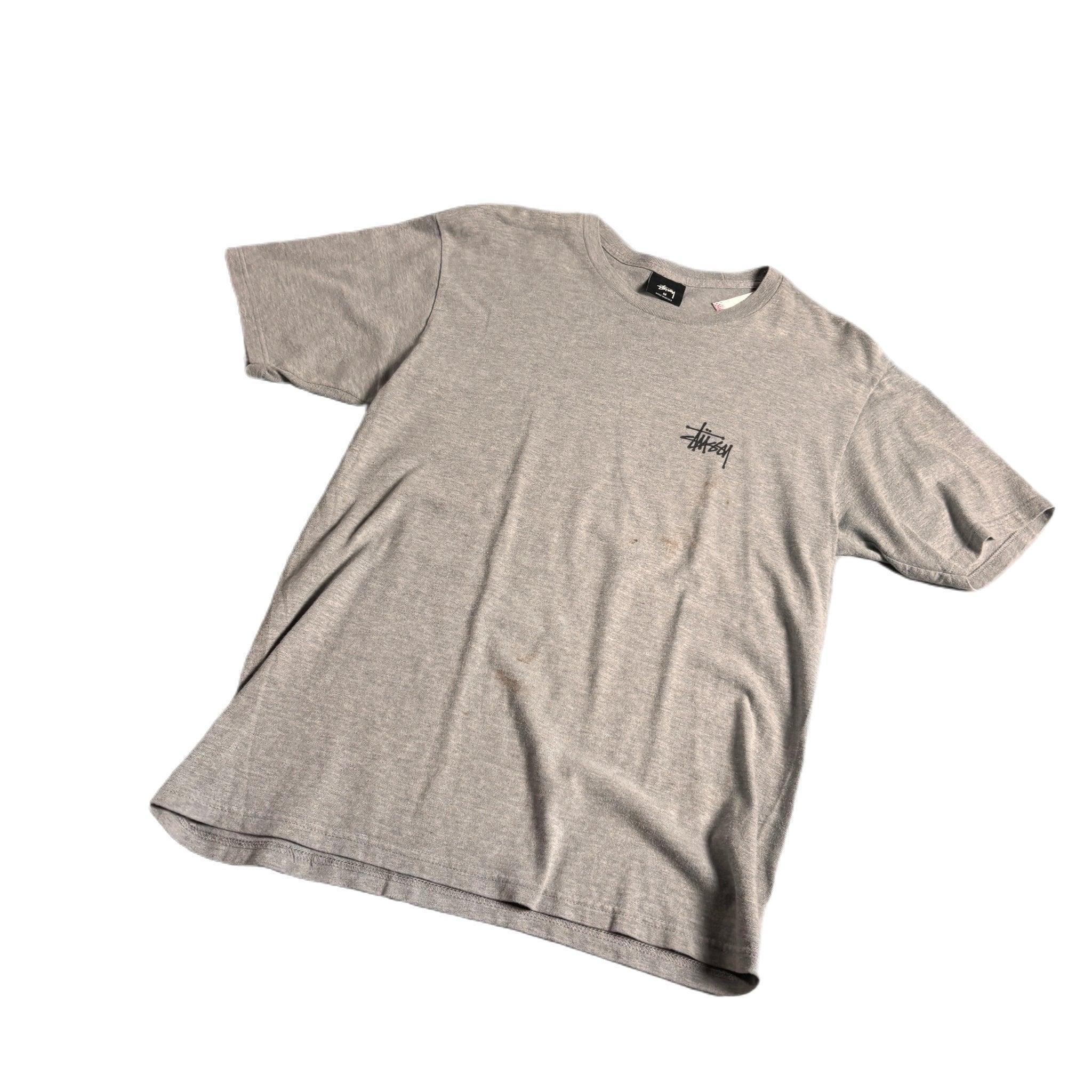 Grey Stussy Tee - M