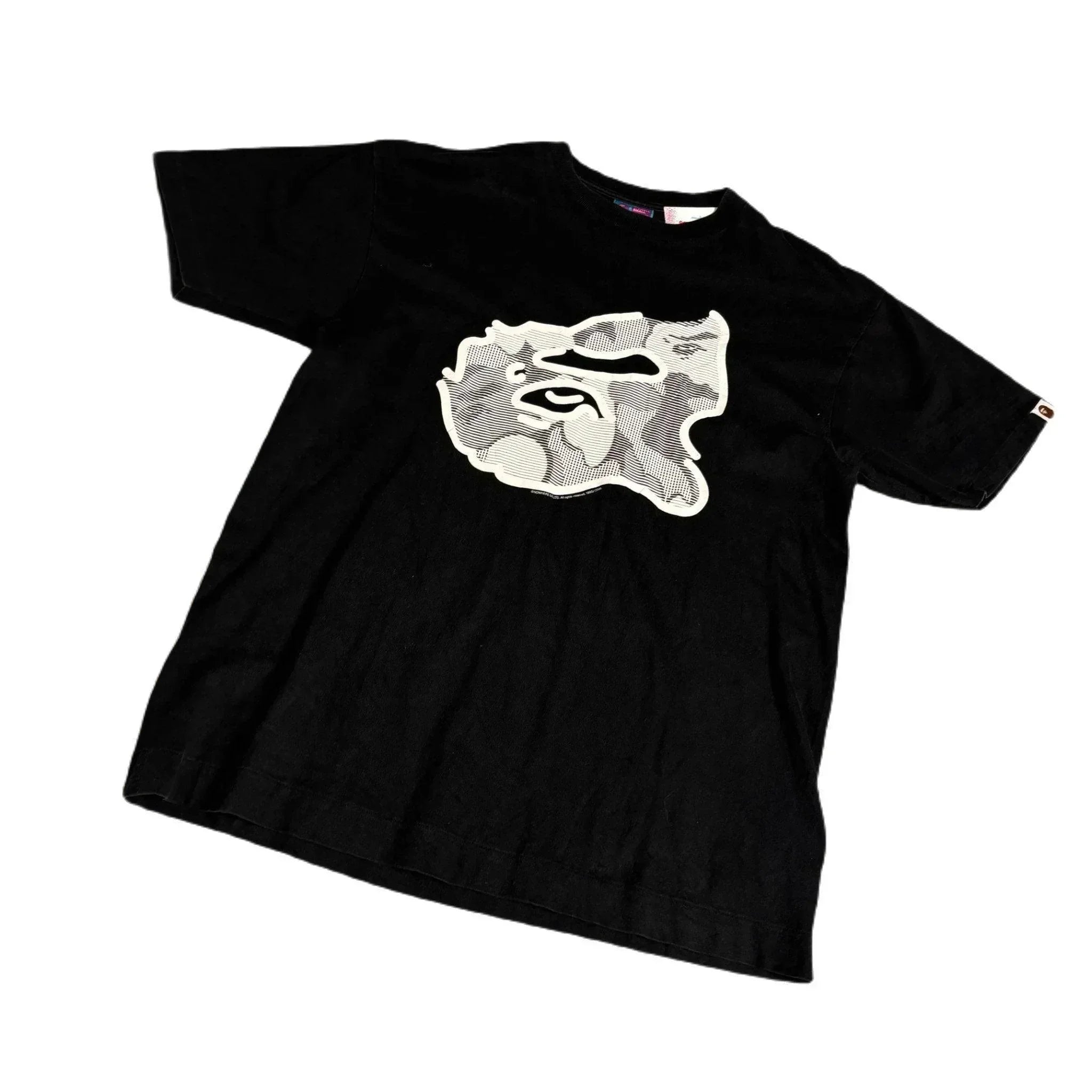 Vintage Black A Bathing Ape (BAPE) Tee - L