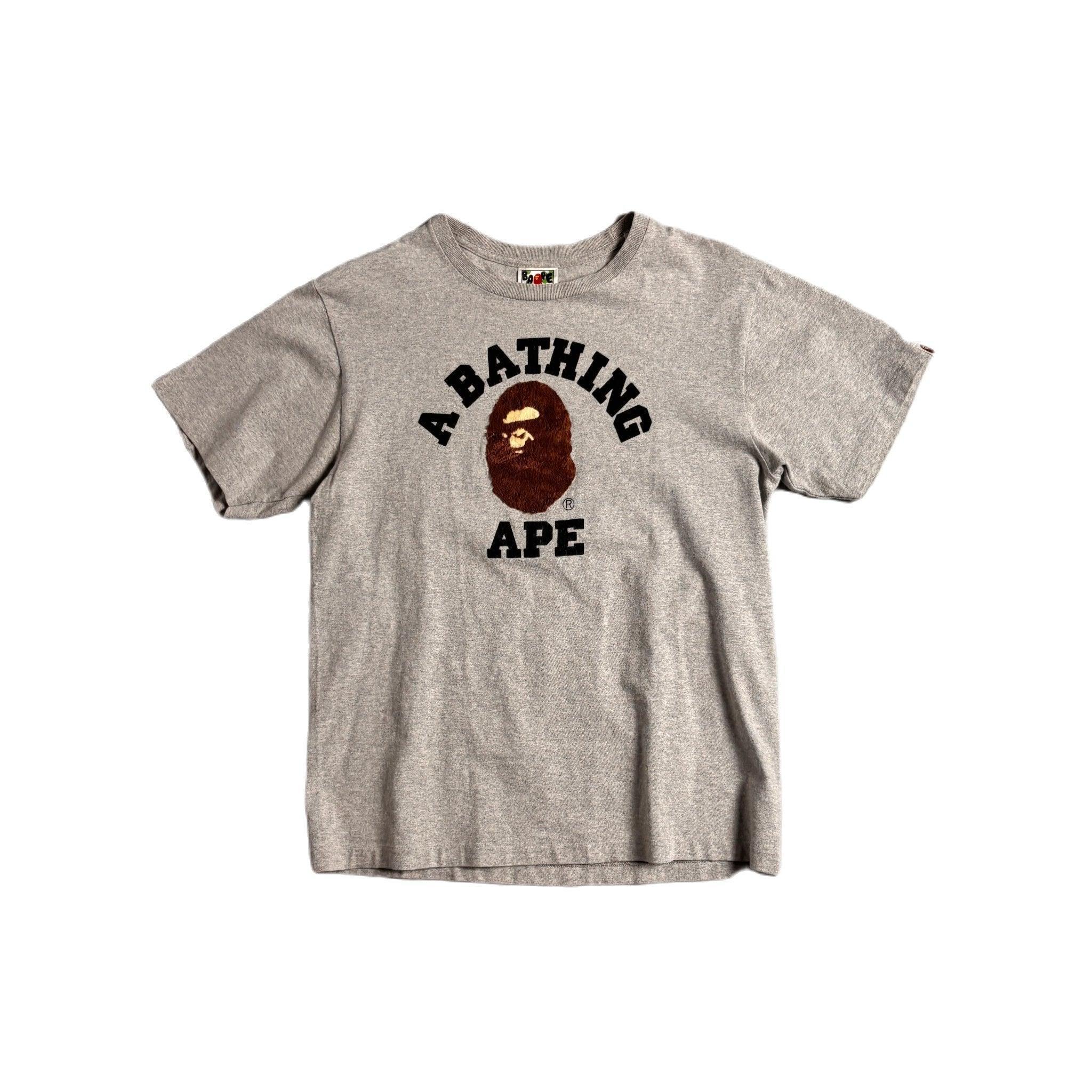 Grey A Bathing Ape (BAPE) Tee - M