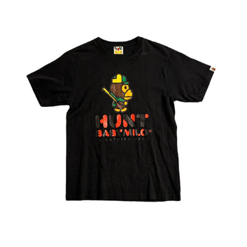 Black A Bathing Ape (BAPE) Baby Milo Tee - M