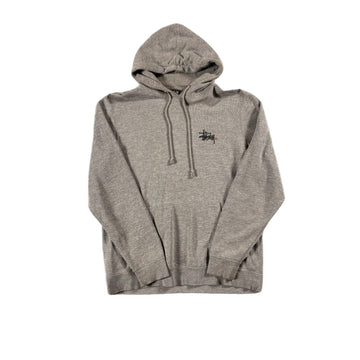 Grey Stussy Hoodie - L