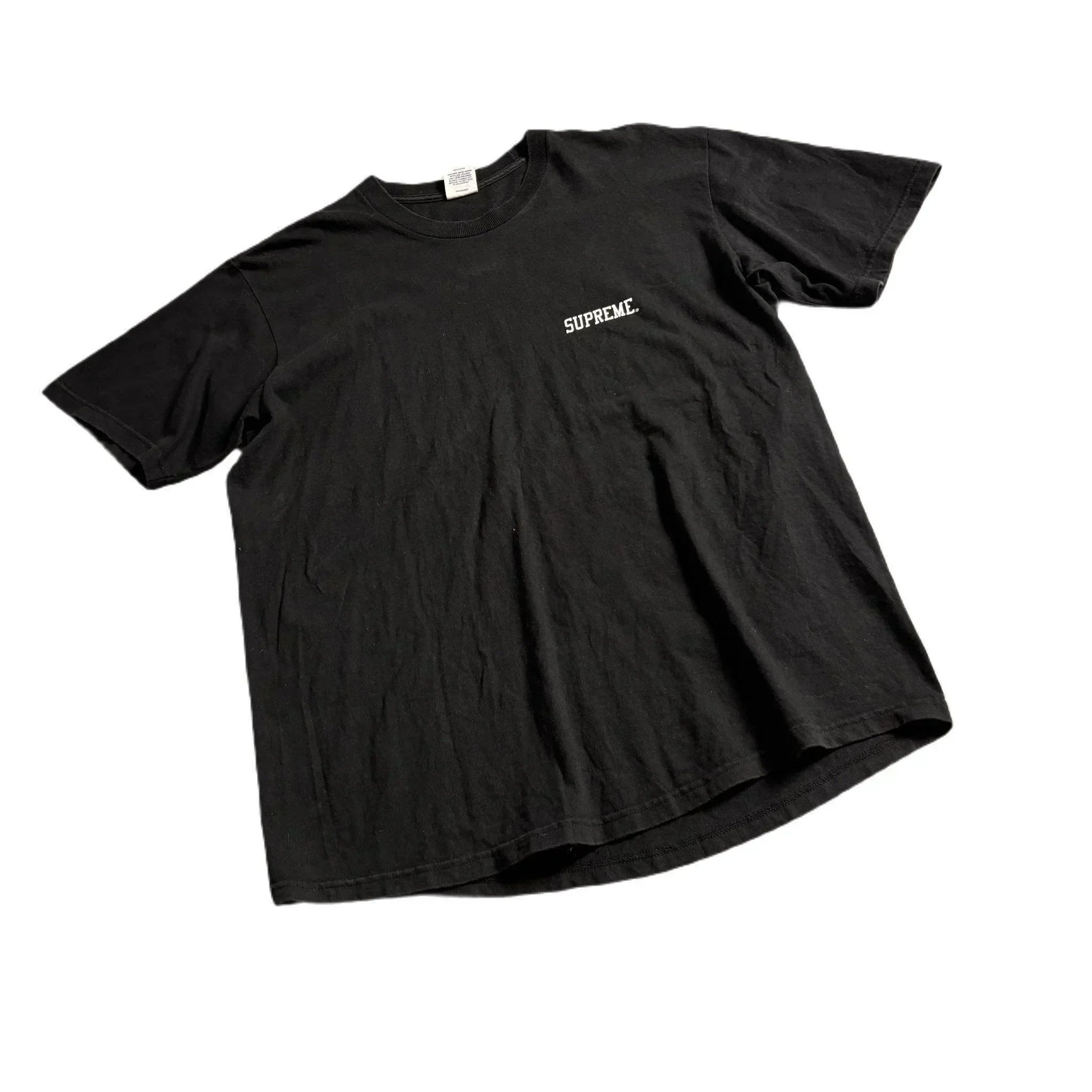 Black Supreme Tee - L