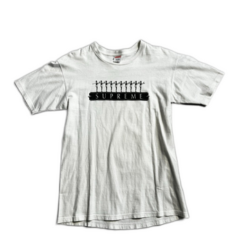 White Supreme Tee - M