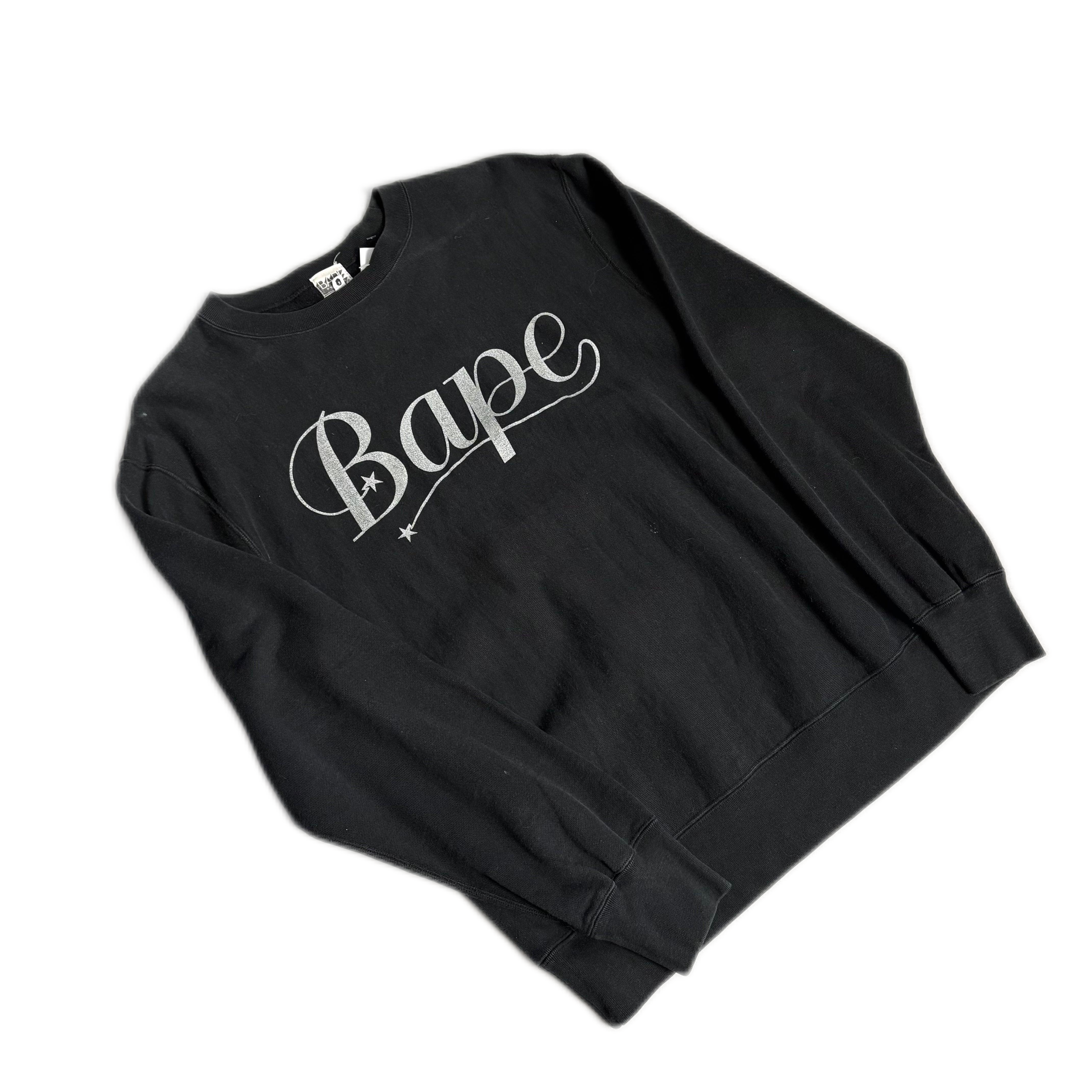 Black A Bathing Ape (BAPE) Sweatshirt - M