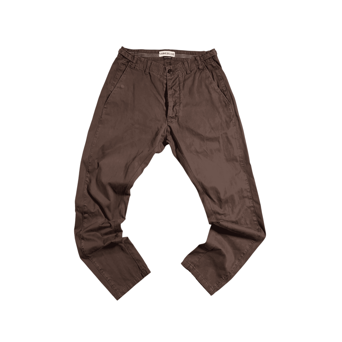 Vintage Brown Stone Island Bottoms - 44