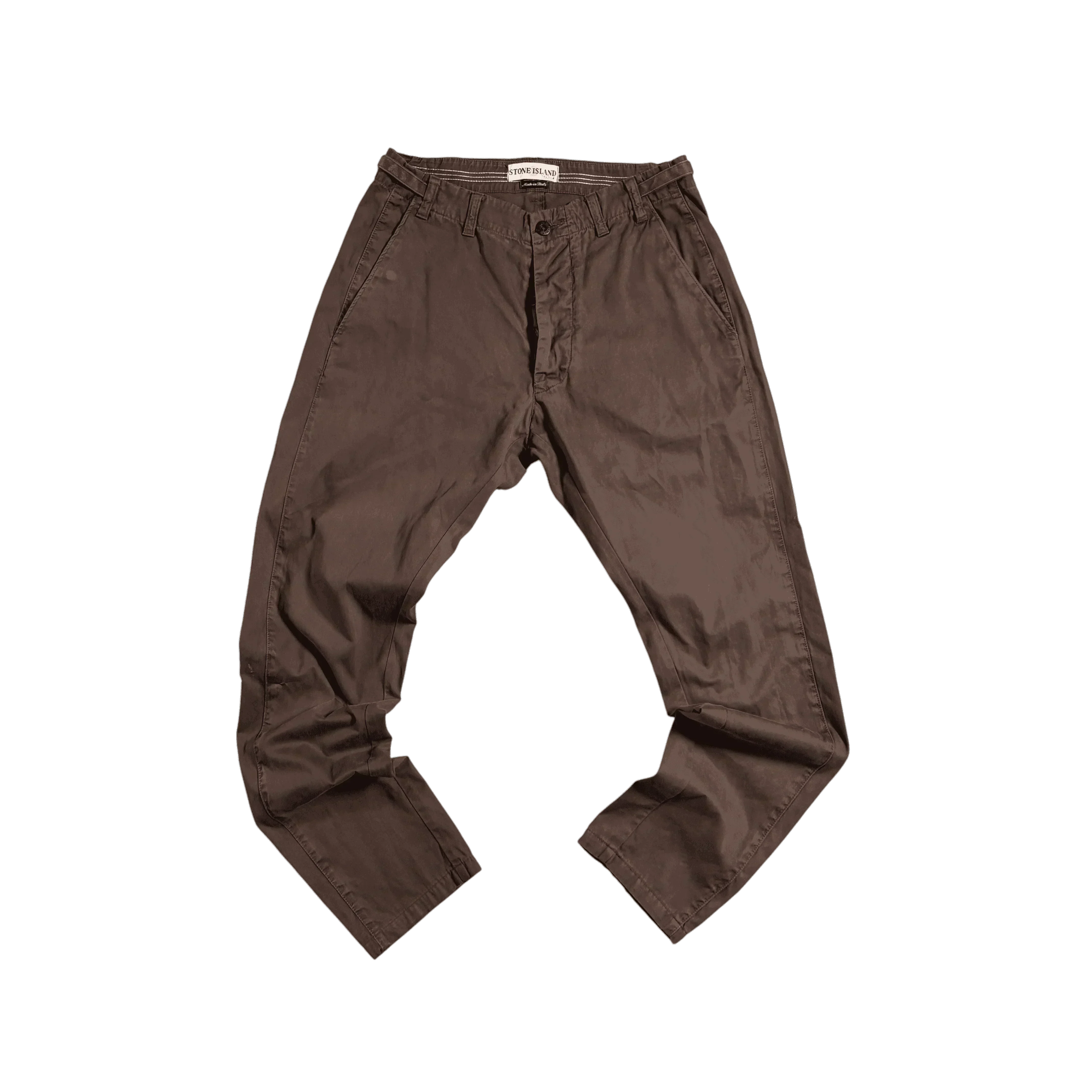 Vintage Brown Stone Island Bottoms - 44
