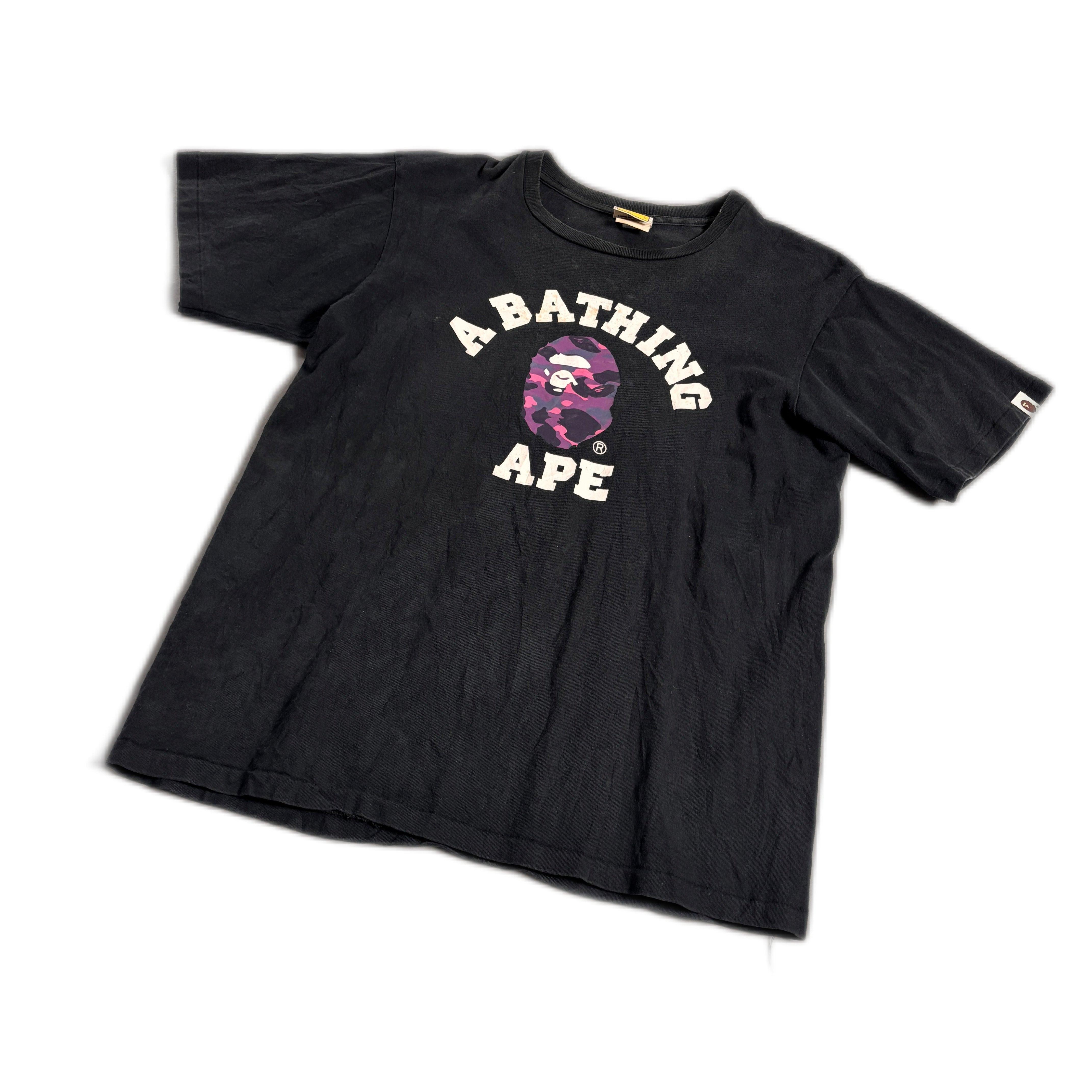 Black A Bathing Ape (BAPE) Tee - L