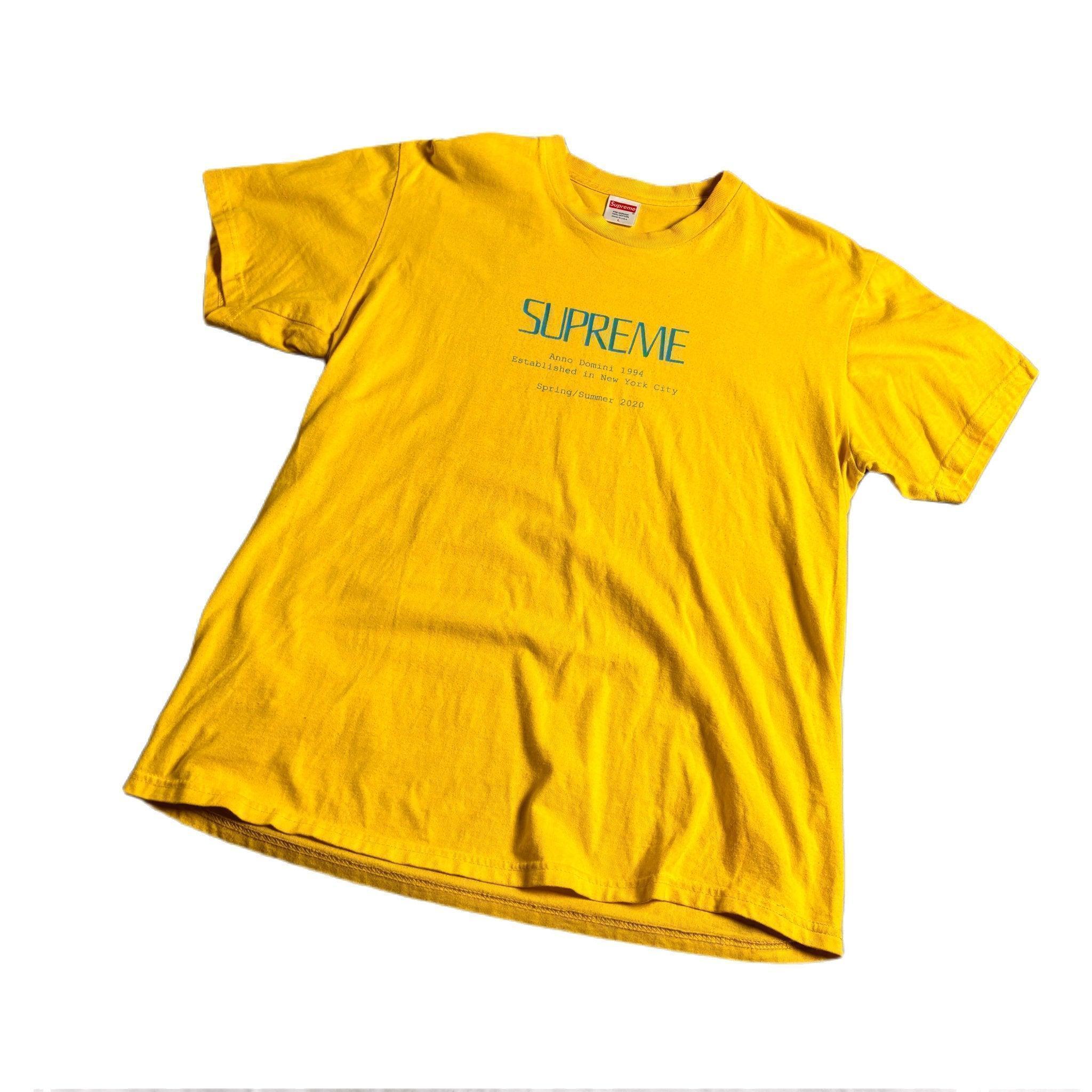 Yellow Supreme Tee - L