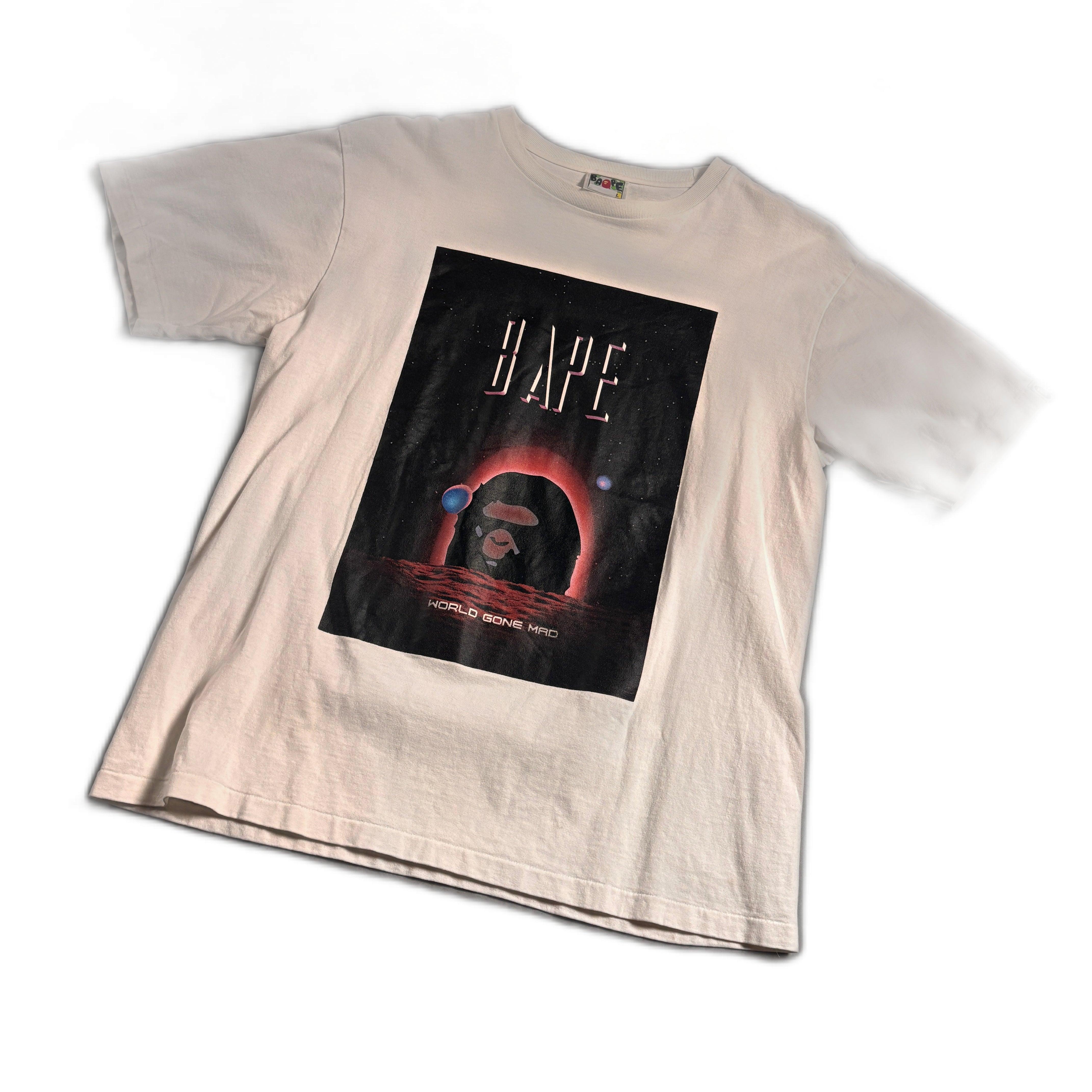 White A Bathing Ape (BAPE) Tee - L