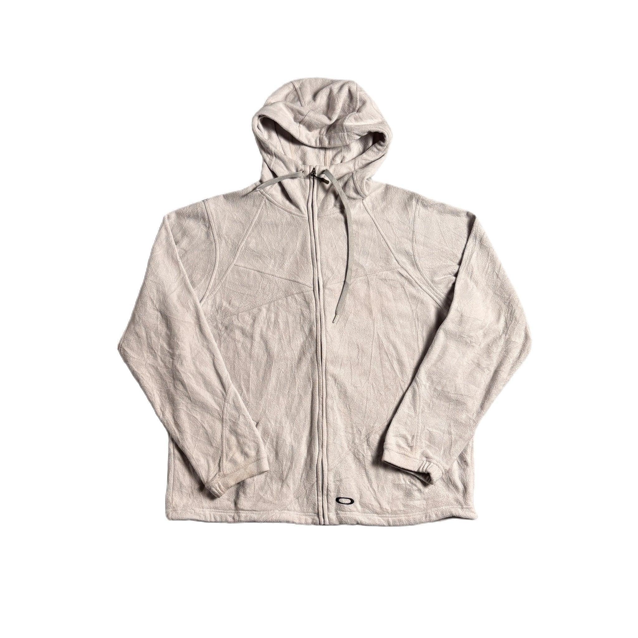 Vintage Grey Oakley Fleece Hoodie - L