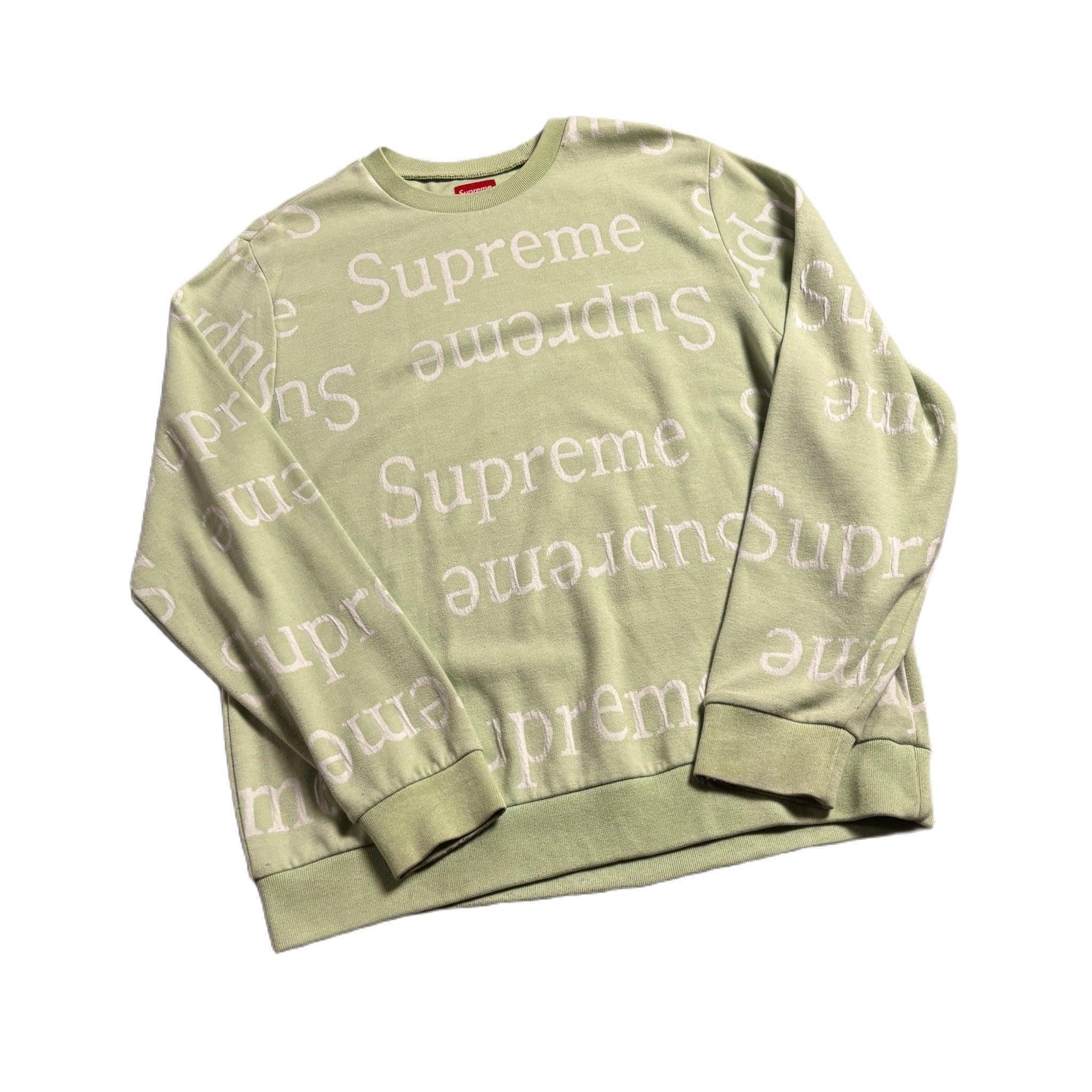 Green Supreme Sweatshirt - L