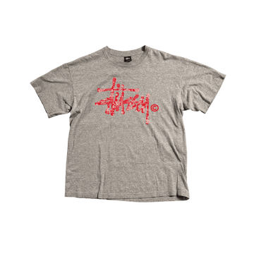 Grey Stussy Tee - XL