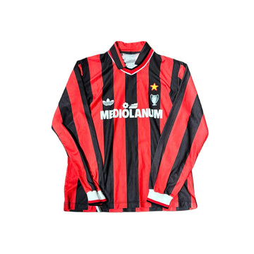 1991 - 92 AC Milan Home Shirt - M